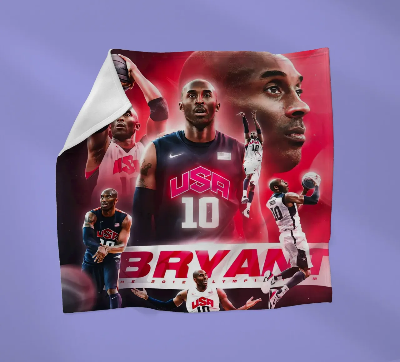 Kobe Bryant coperta in pile da Agus Creative