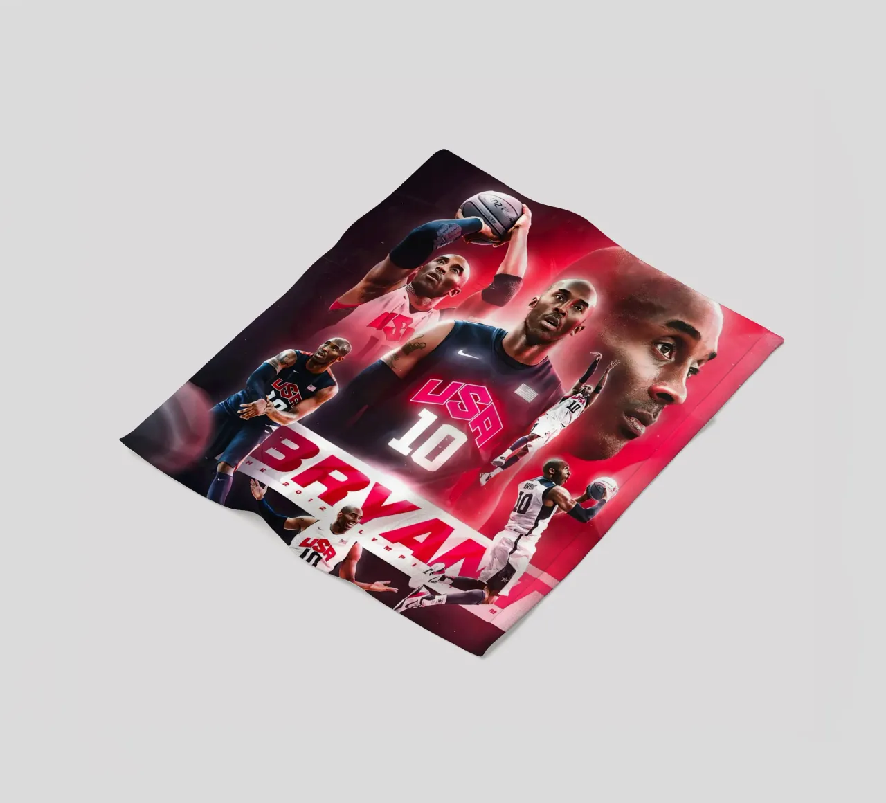 Kobe Bryant coperta in pile da Agus Creative