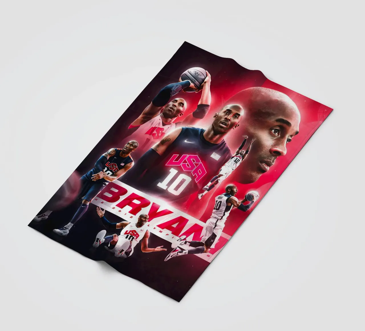 Kobe Bryant coperta in pile da Agus Creative