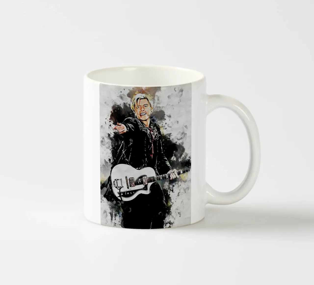 Mancha de La Leyenda taza de cerámica de neonartroom