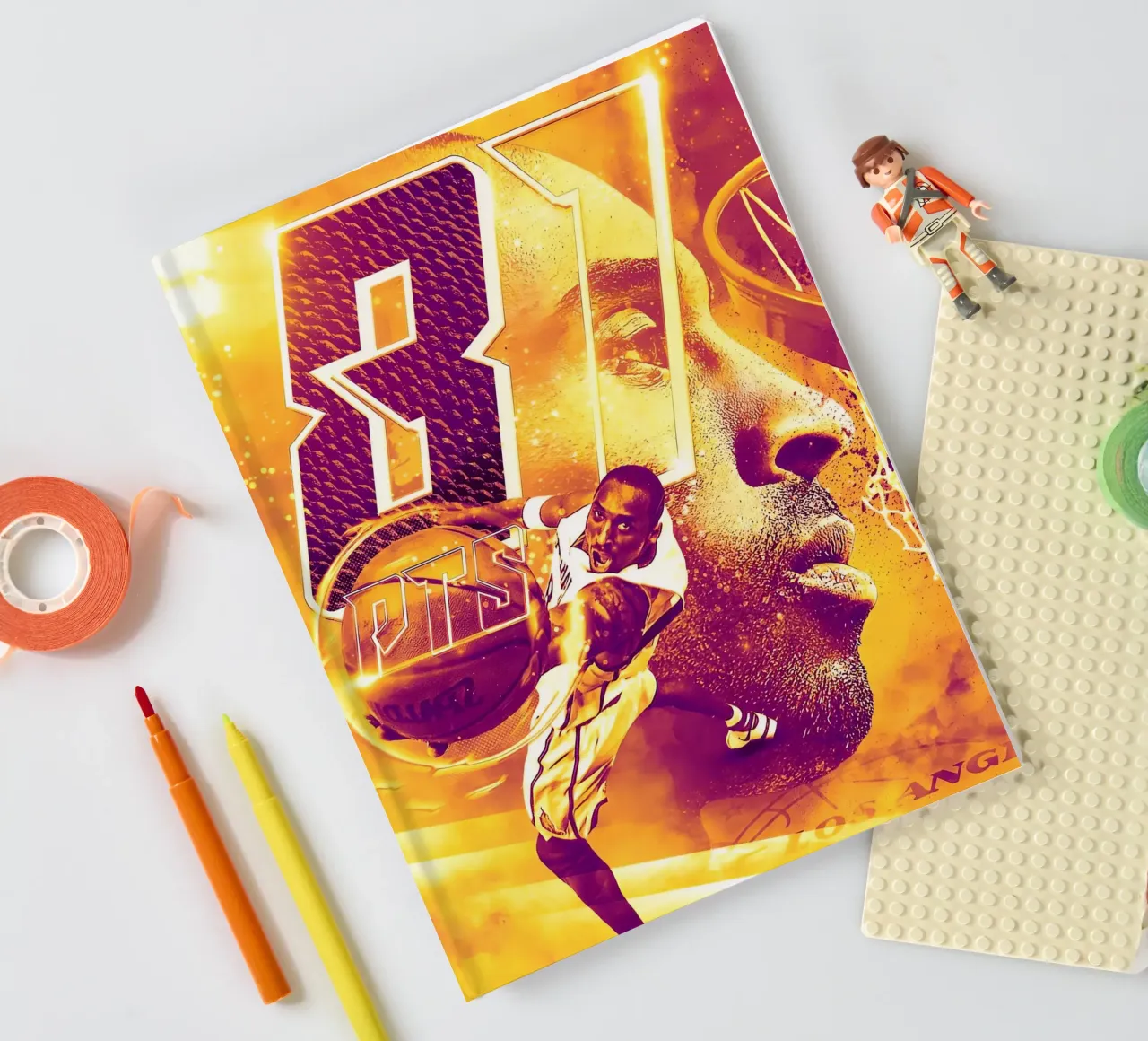 Kobe Bryant notebook by Agus Creative