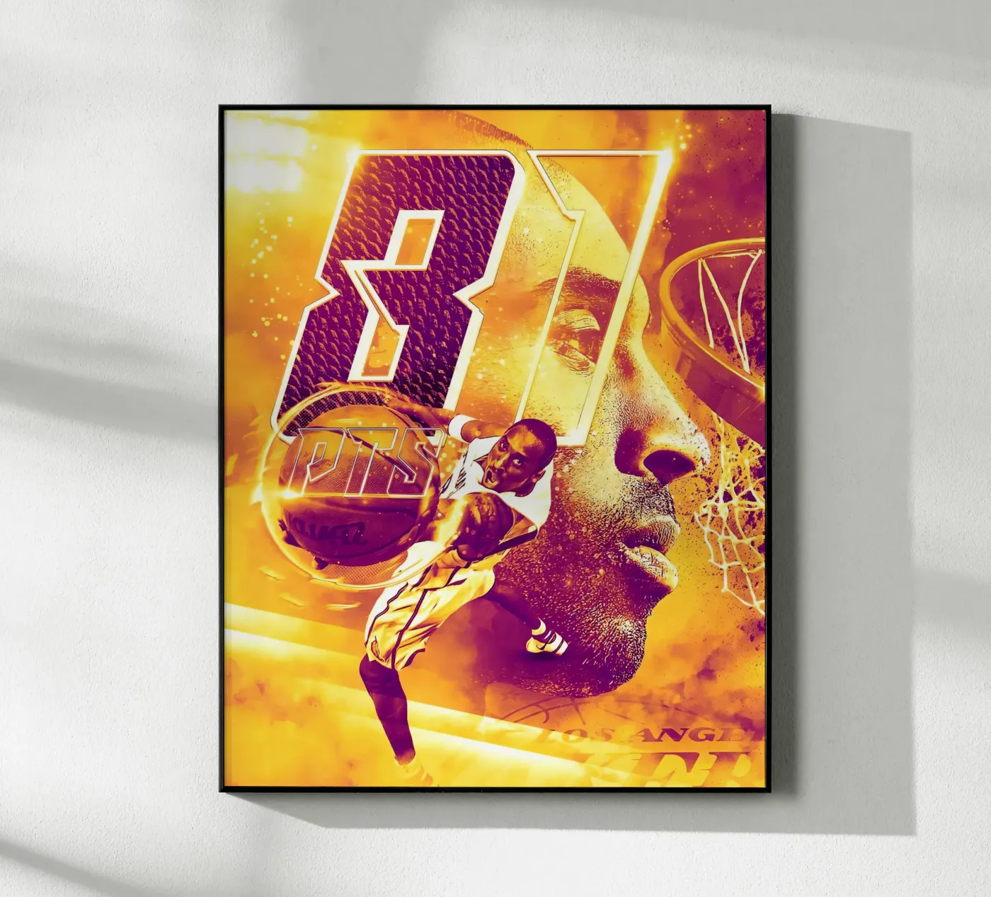 Kobe Bryant plexiglass da Agus Creative