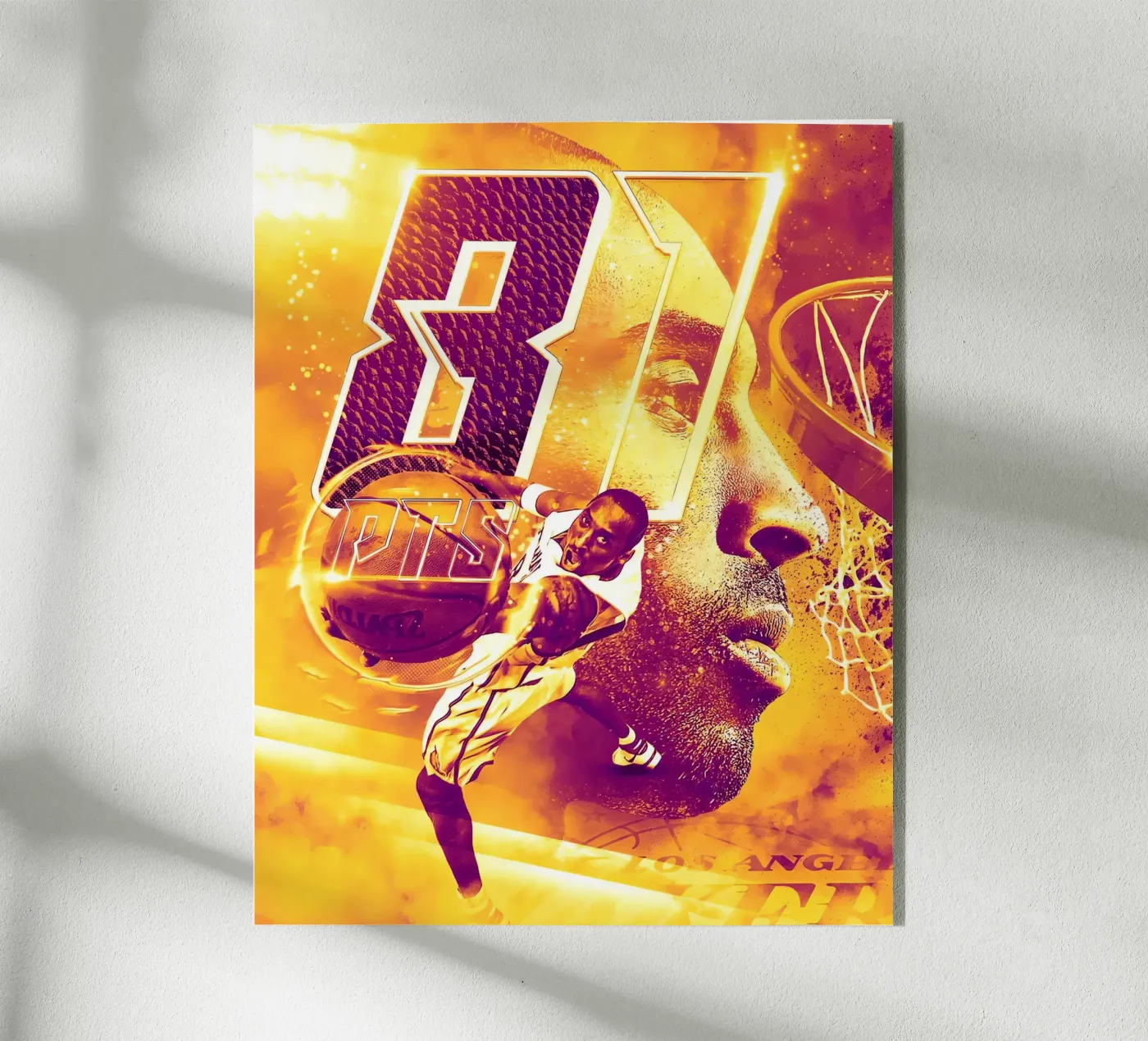 Kobe Bryant plexiglass da Agus Creative