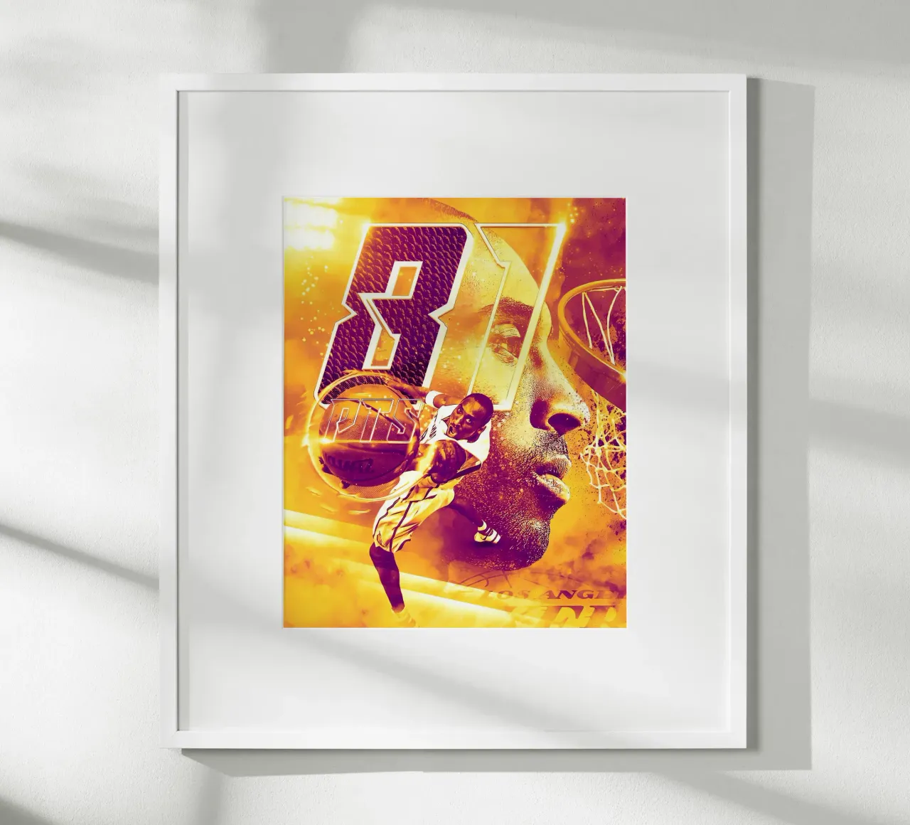 Kobe Bryant carta hahnemühle da Agus Creative