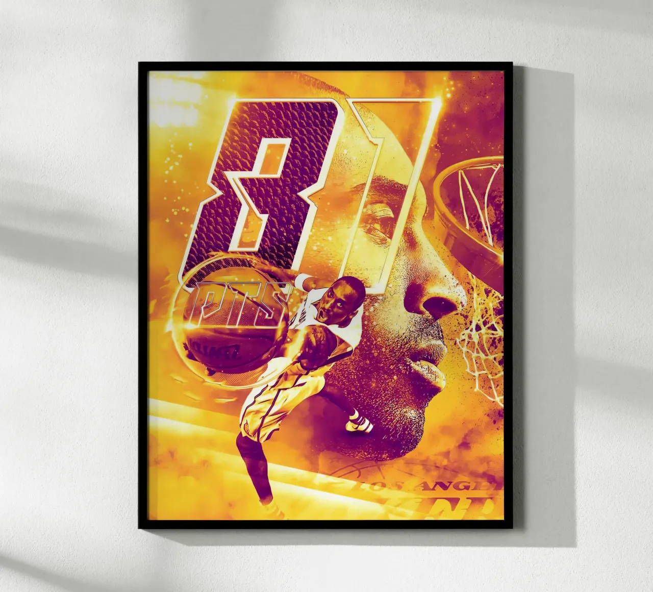 Kobe Bryant carta hahnemühle da Agus Creative