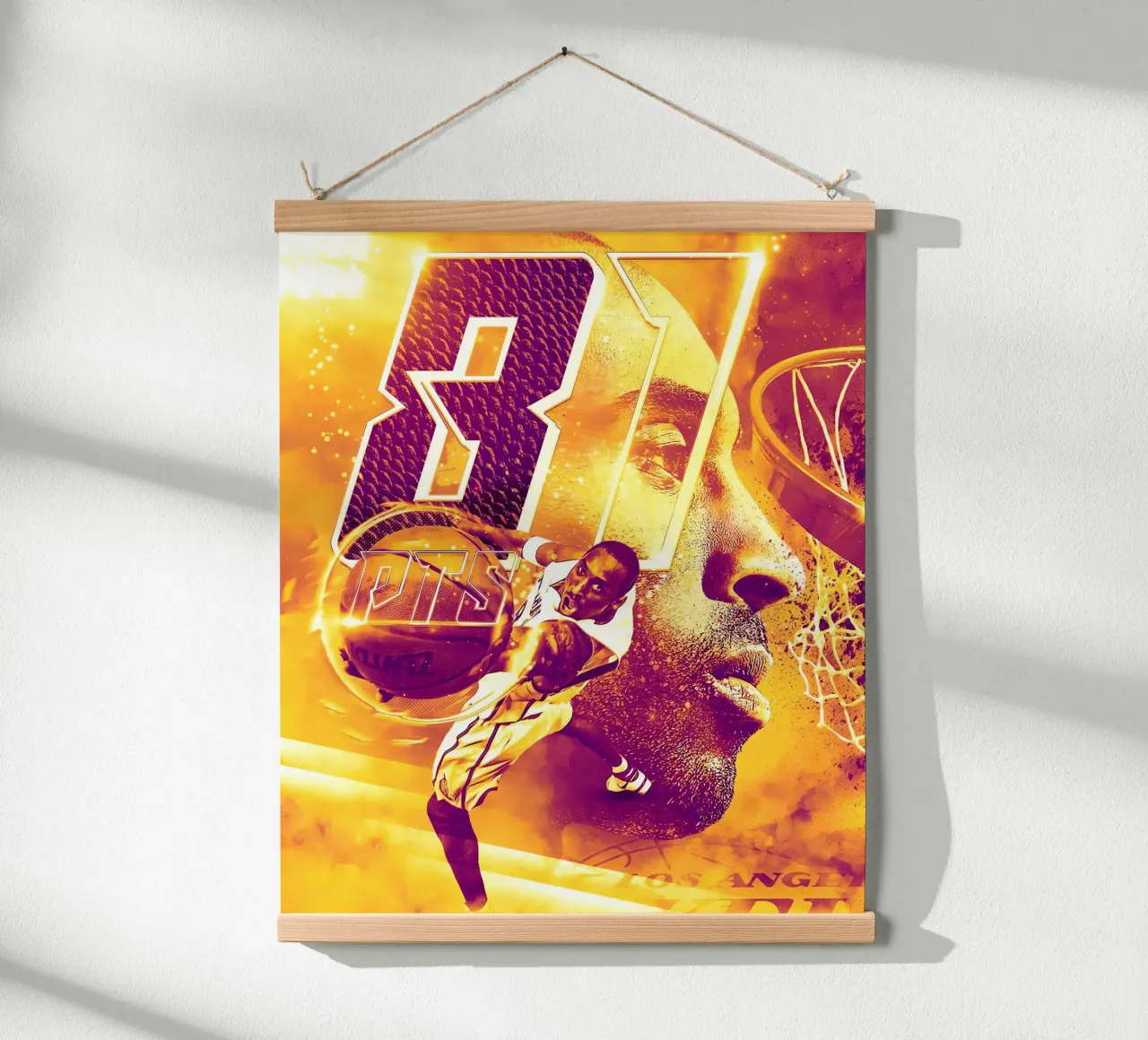 Kobe Bryant carta hahnemühle da Agus Creative