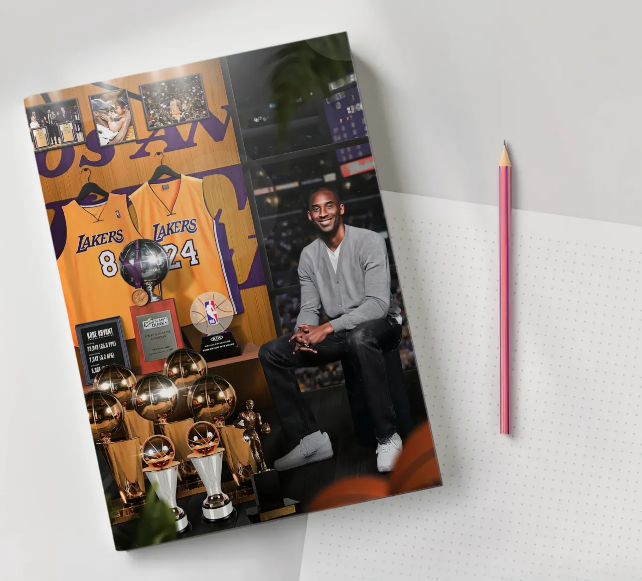 Kobe Bryant notebook by Agus Creative