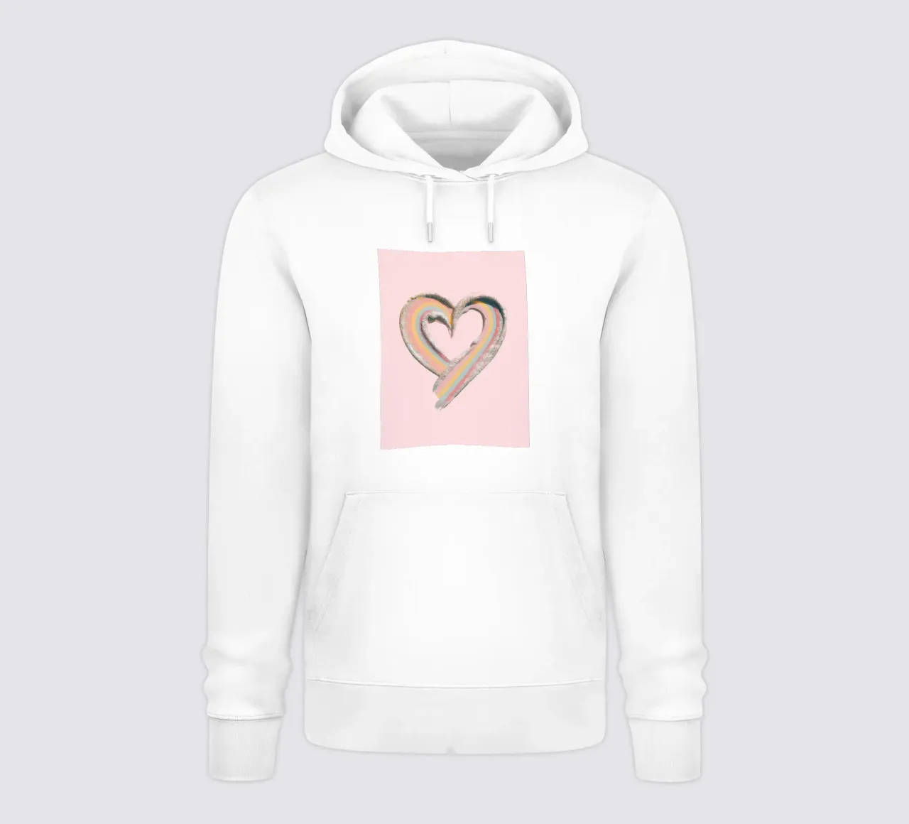 L'amore a colori felpa con cappuccio da cafelab