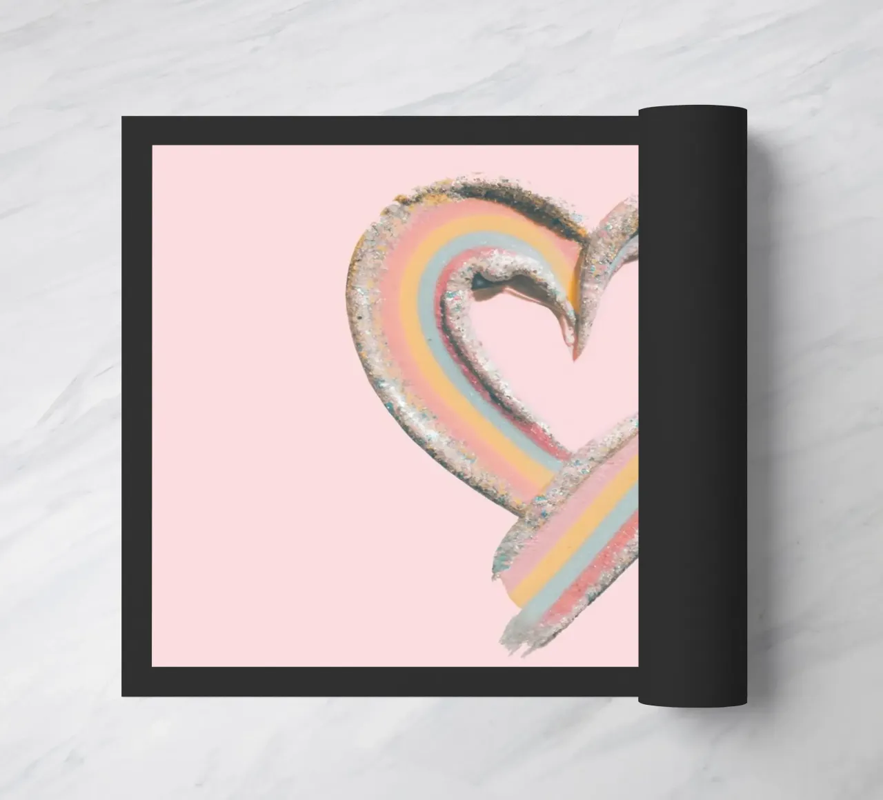 L'amore a colori zerbino da cafelab