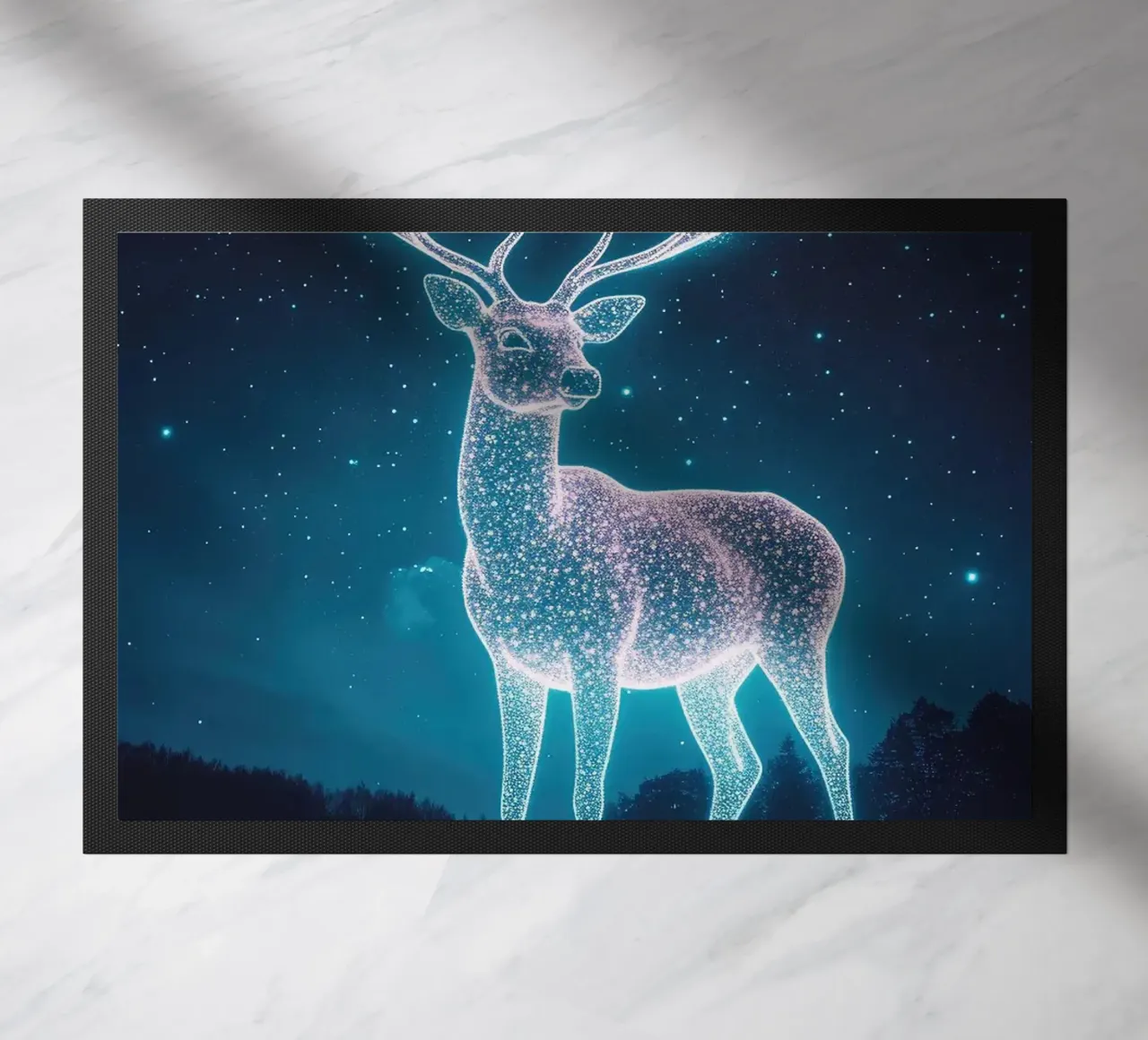 corna di cervo stelle notturne zerbino da James Isaac Jackson