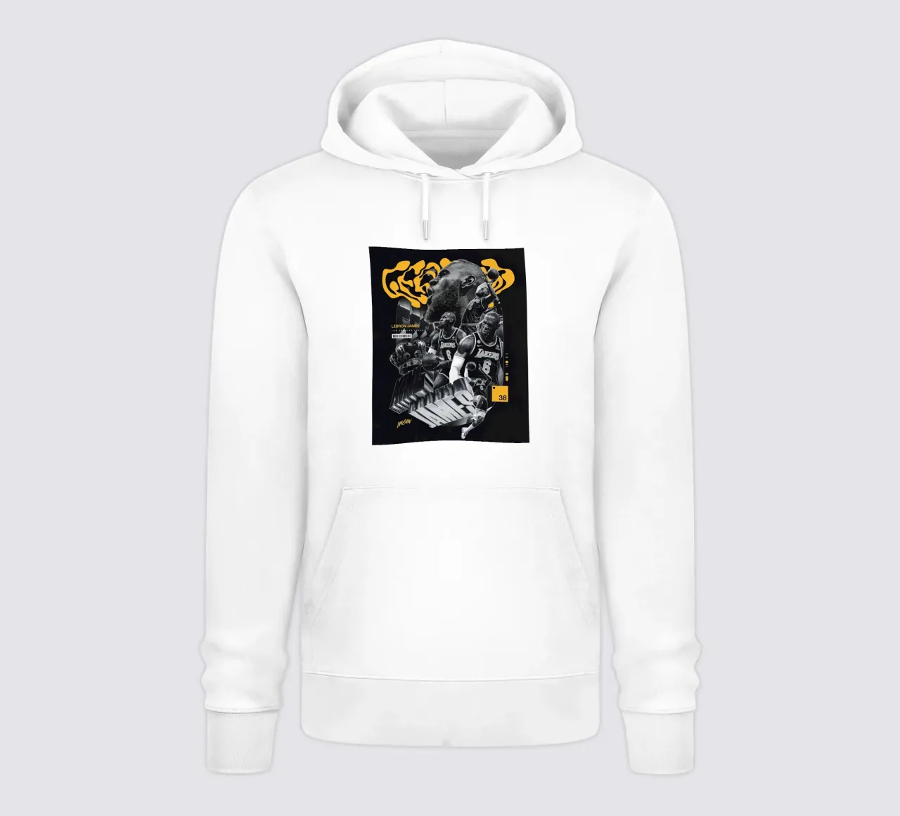 Lebron James felpa con cappuccio da Agus Creative