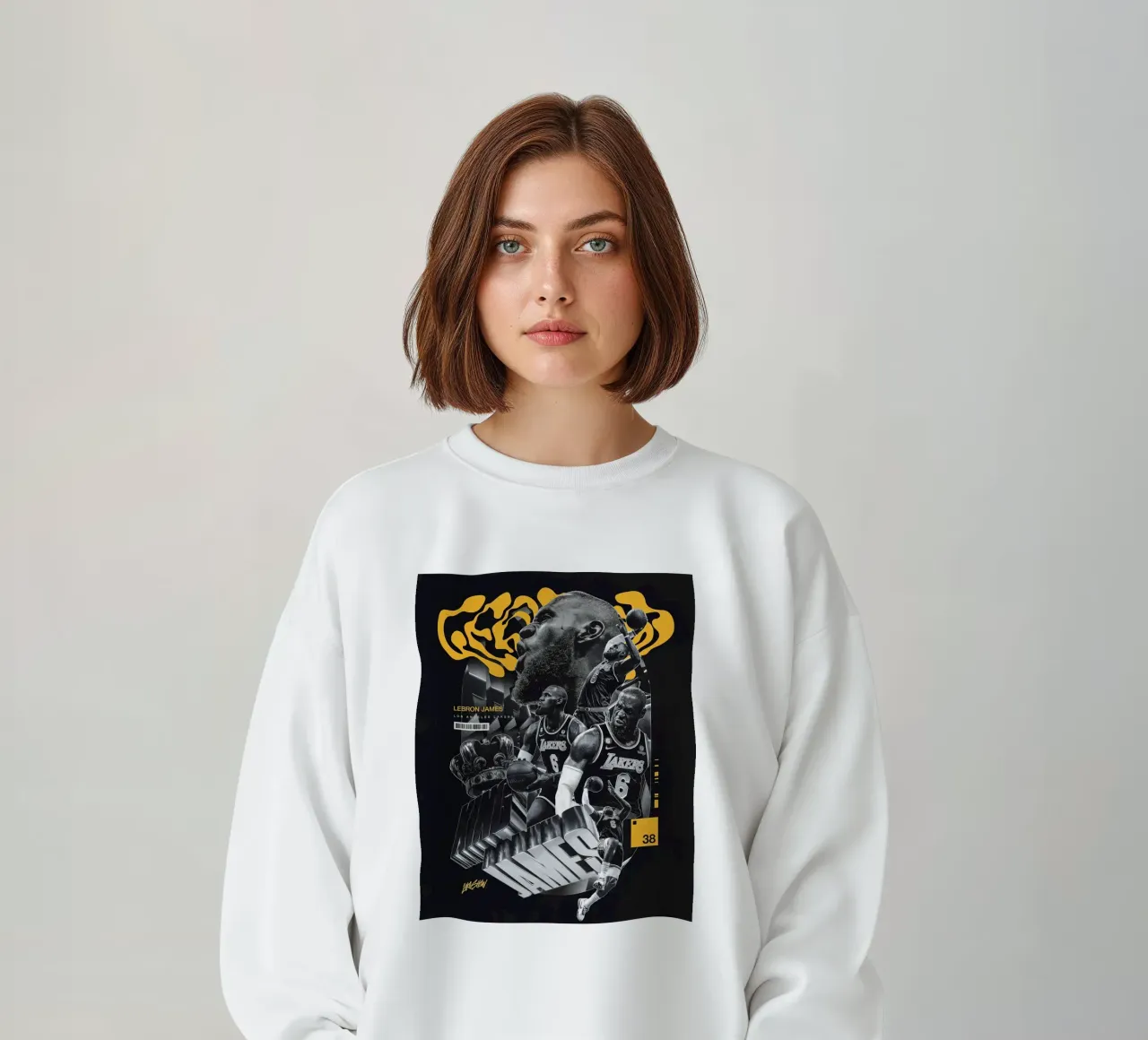 Lebron James felpa da Agus Creative