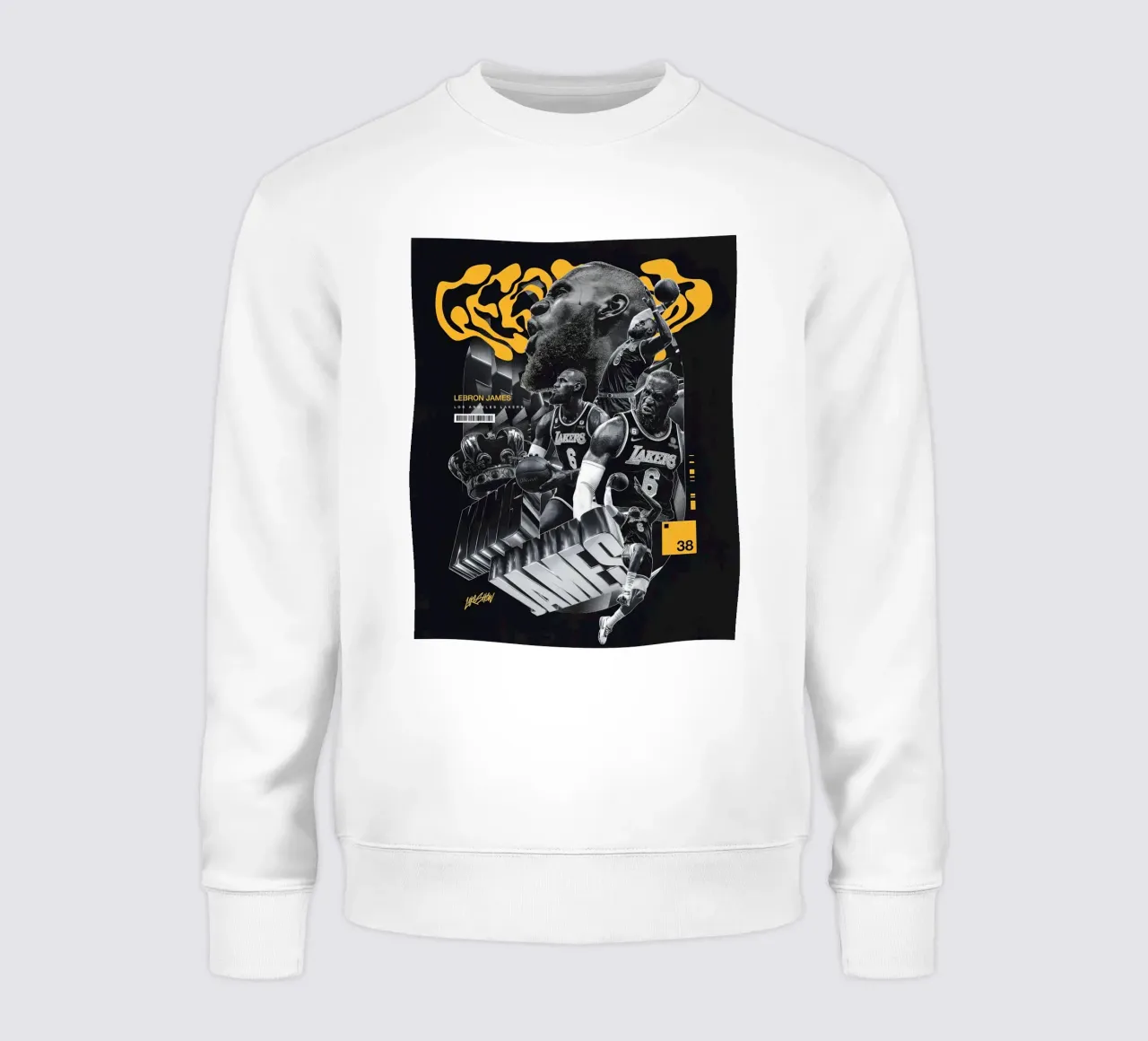 Lebron James felpa da Agus Creative