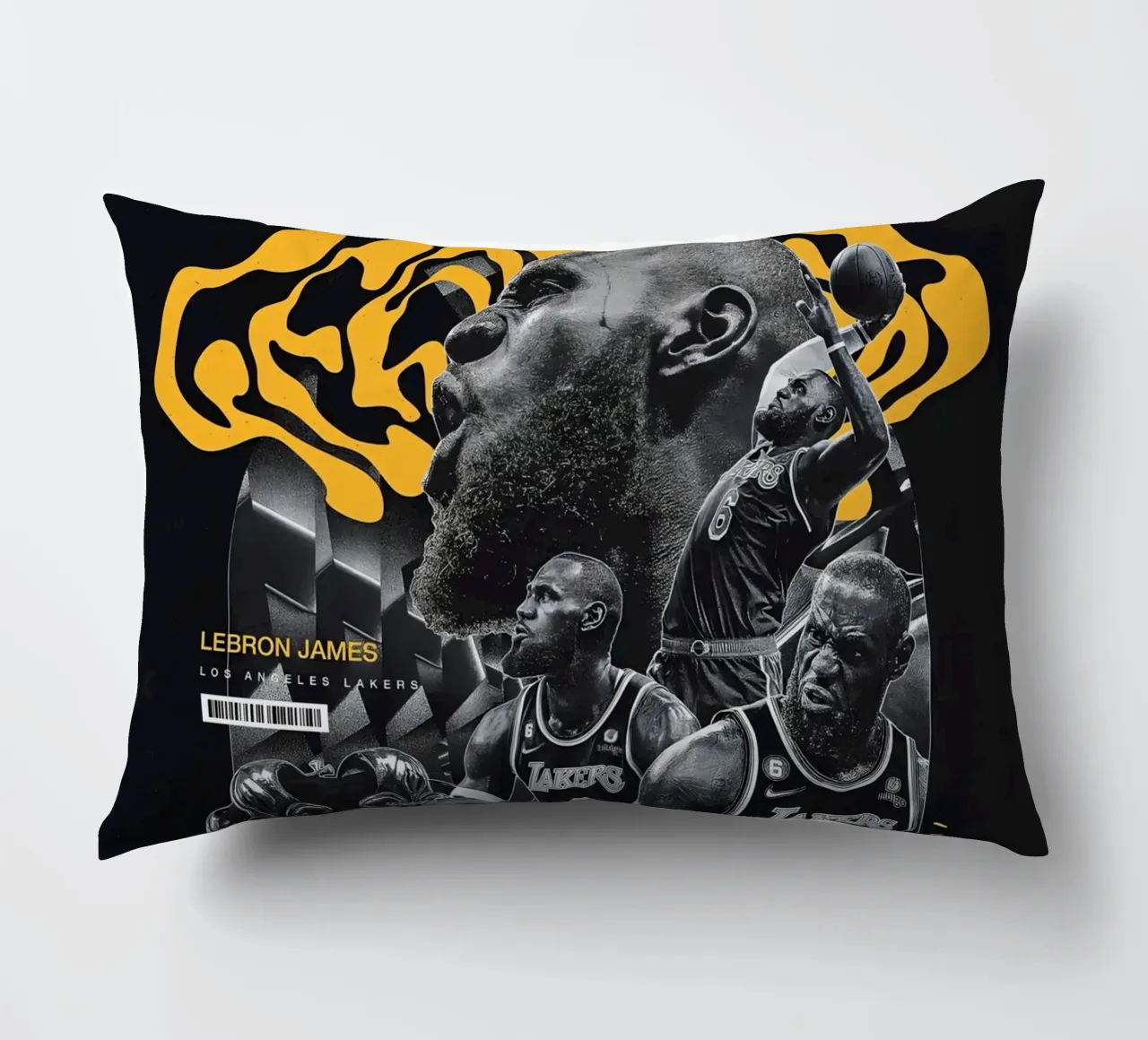 Lebron James cuscino da Agus Creative