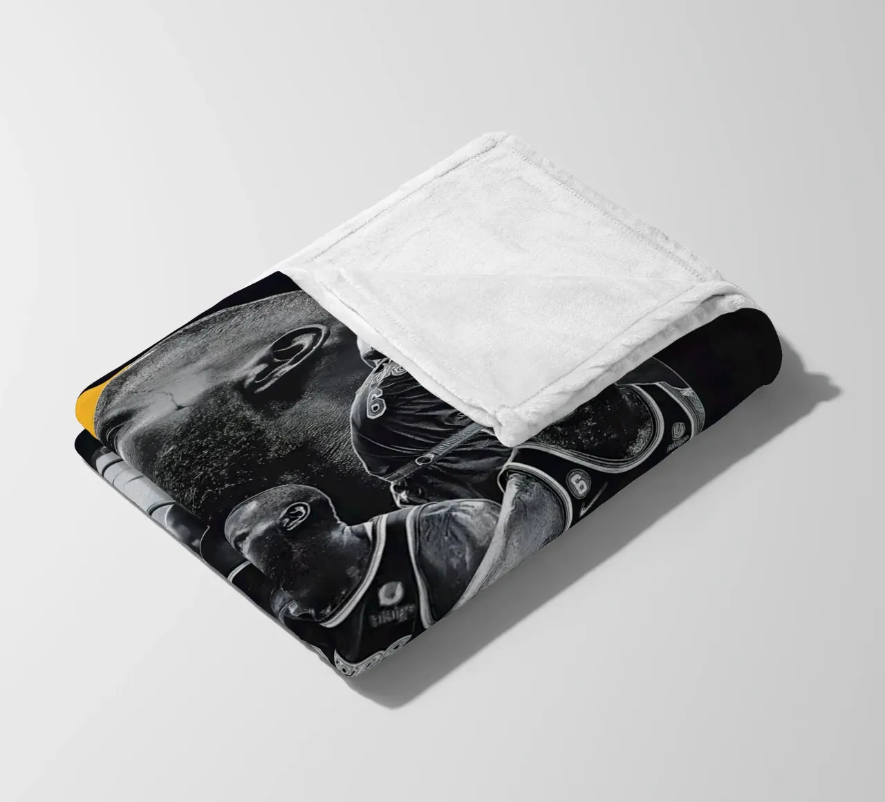 Lebron James fleece blanket by Agus Creative