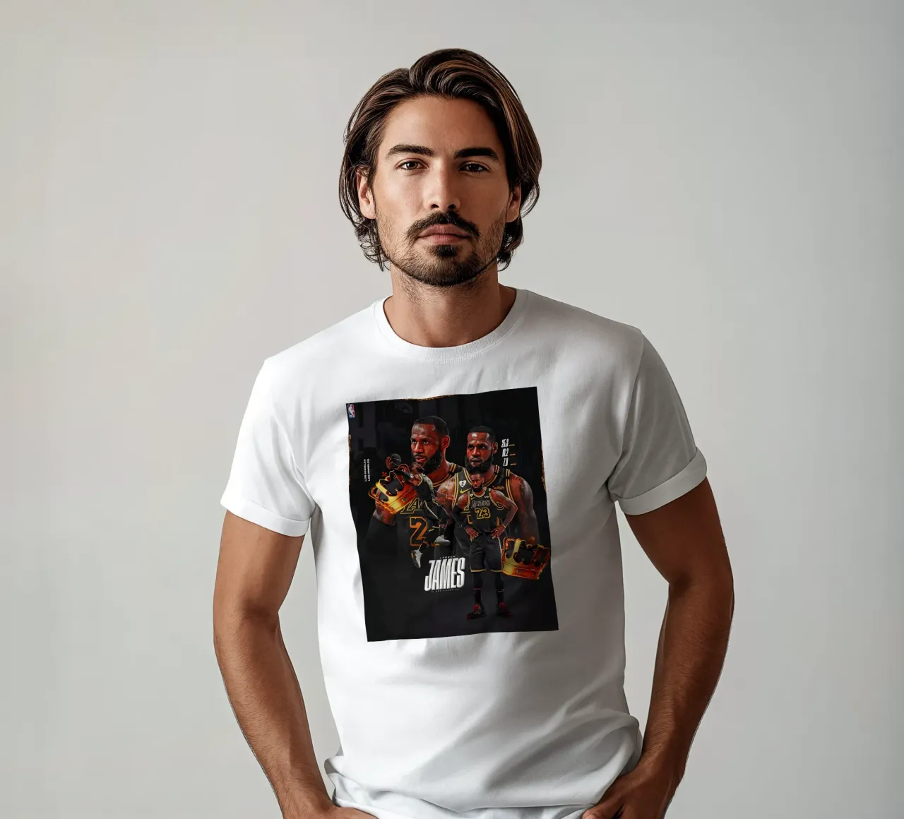 Lebron James t-shirt da Agus Creative