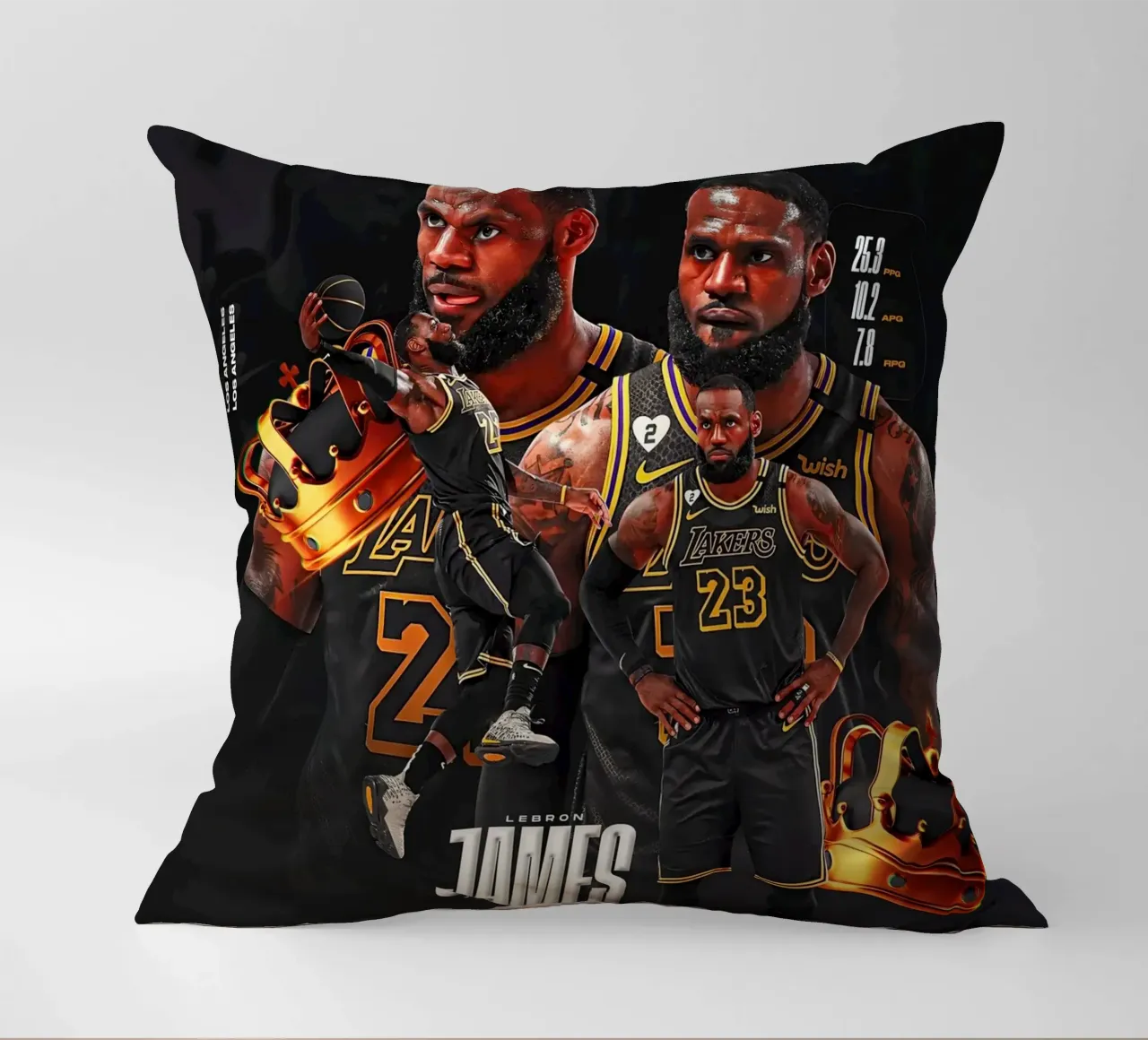 Lebron James cuscino da Agus Creative
