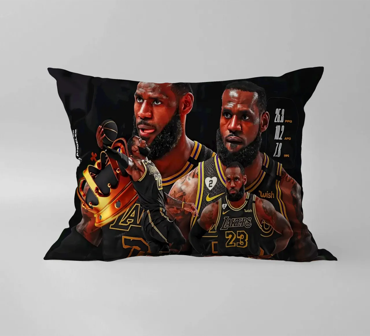Lebron James cuscino da Agus Creative