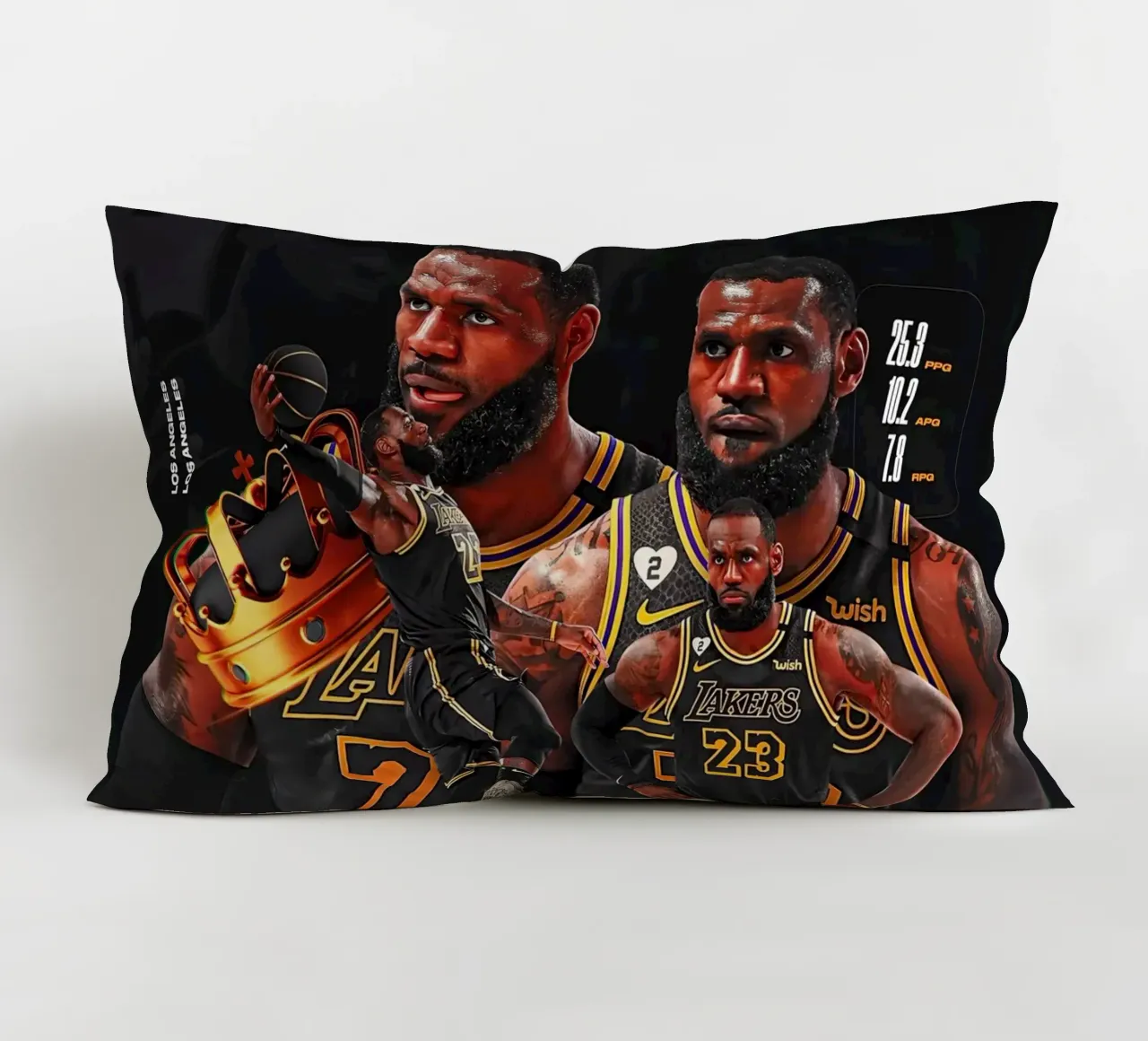 Lebron James cuscino da Agus Creative