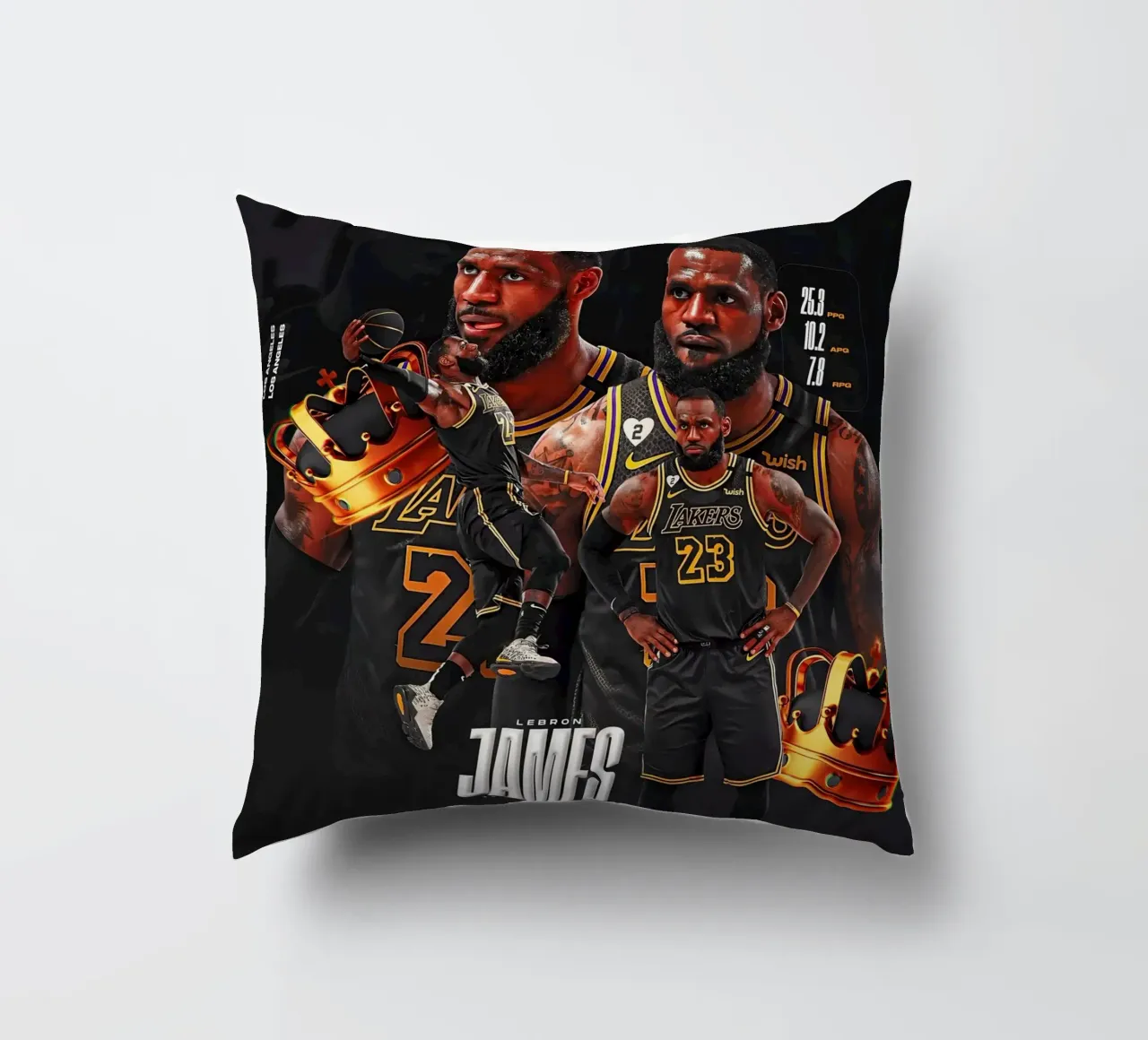 Lebron James cuscino da Agus Creative