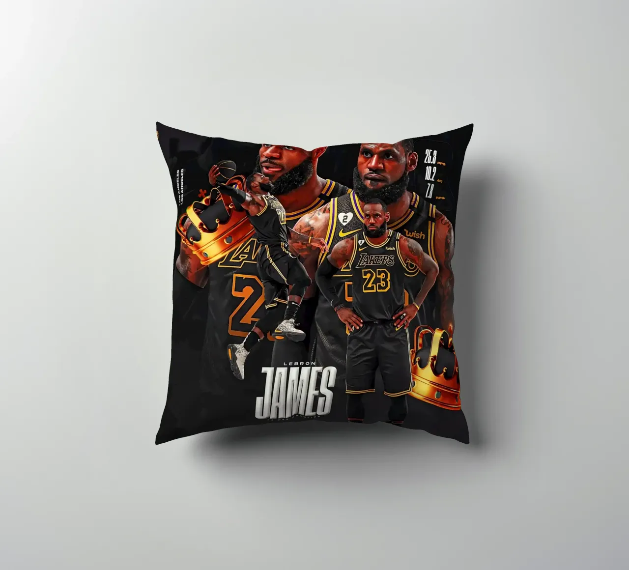 Lebron James cuscino da Agus Creative