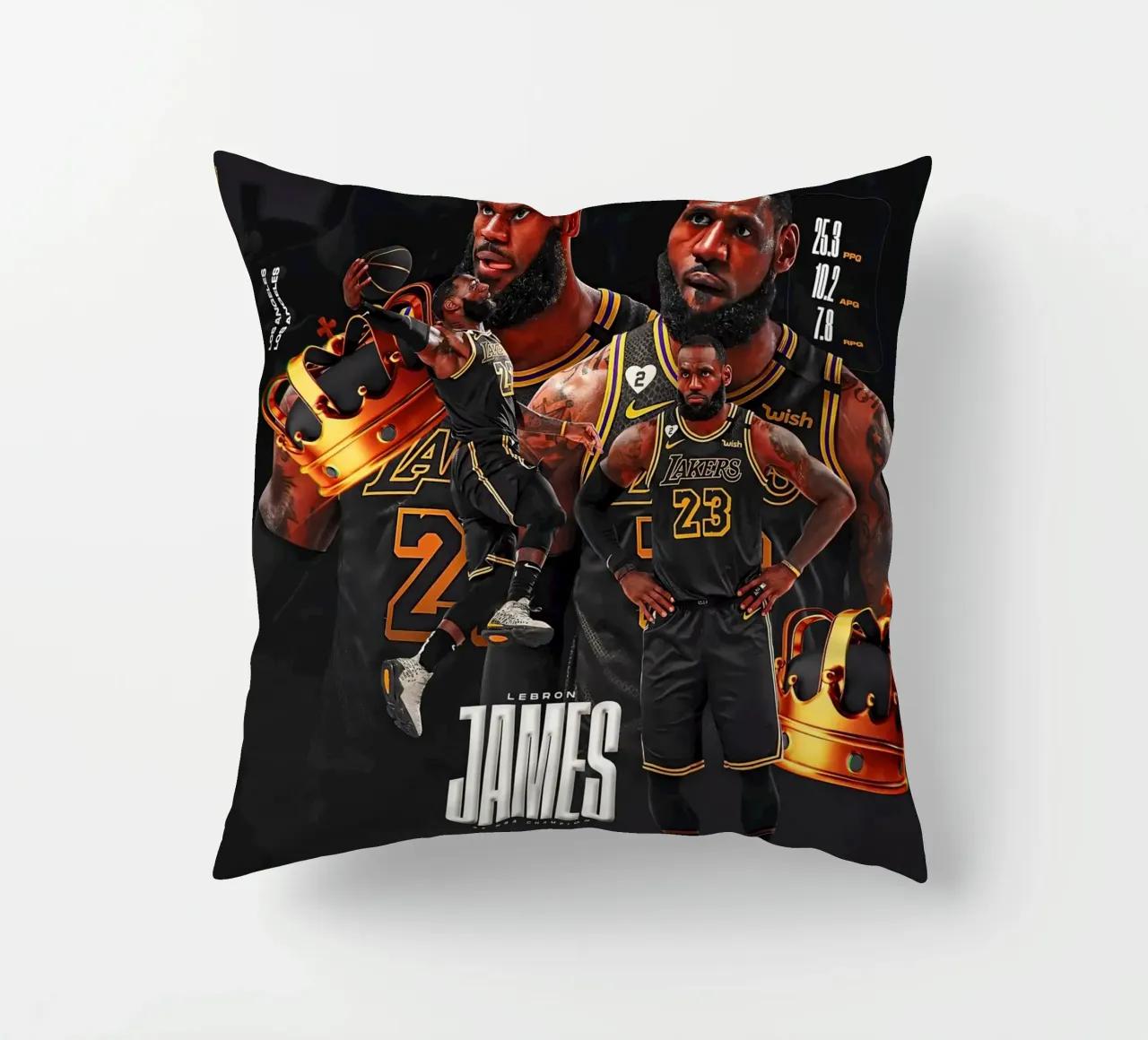 Lebron James cuscino da Agus Creative