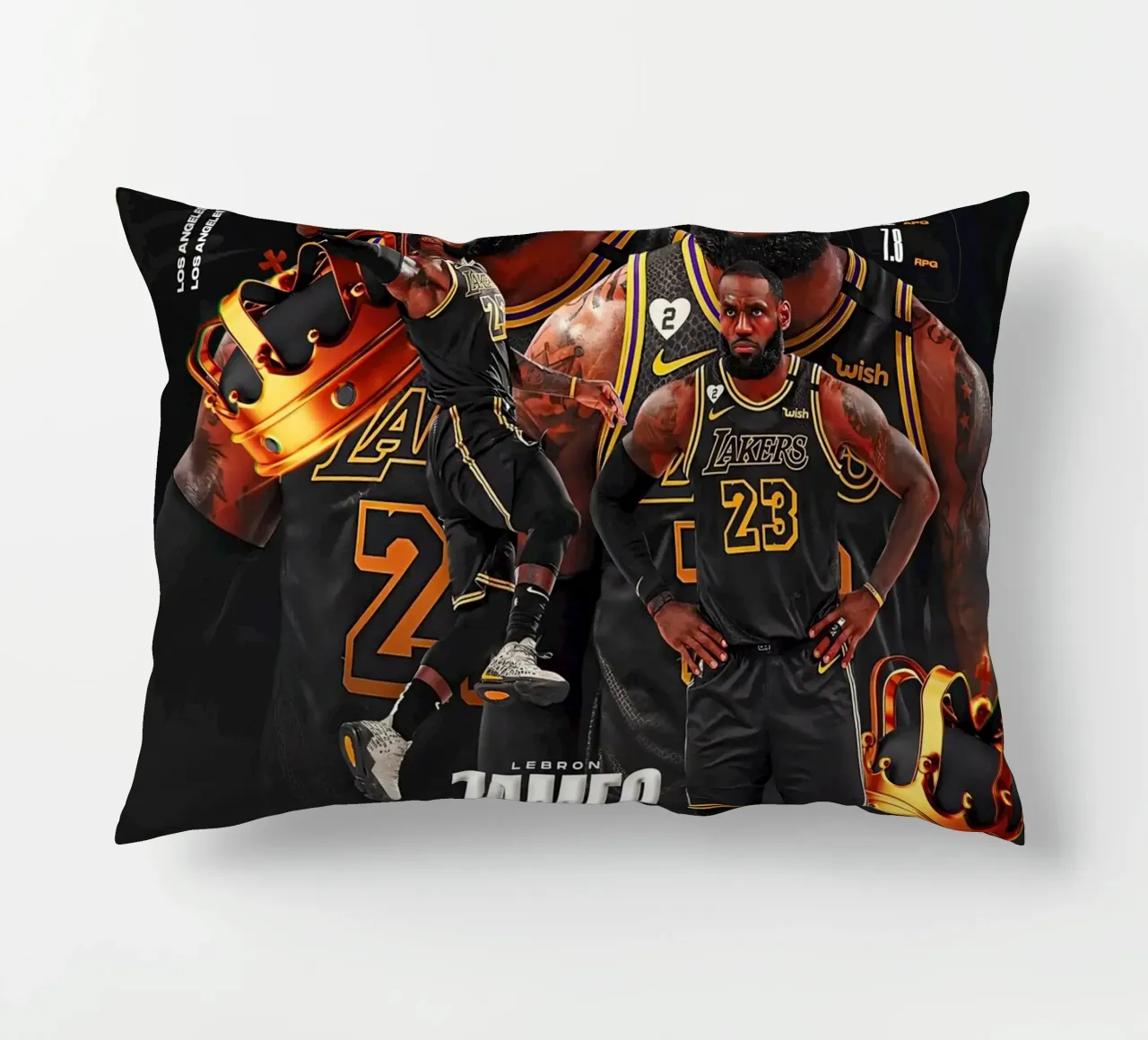 Lebron James cuscino da Agus Creative
