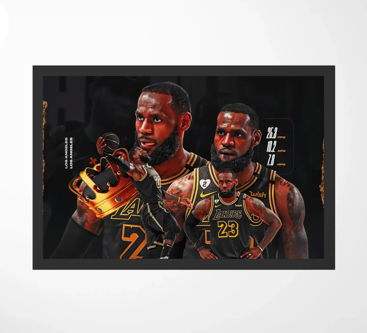 Lebron James zerbino da Agus Creative