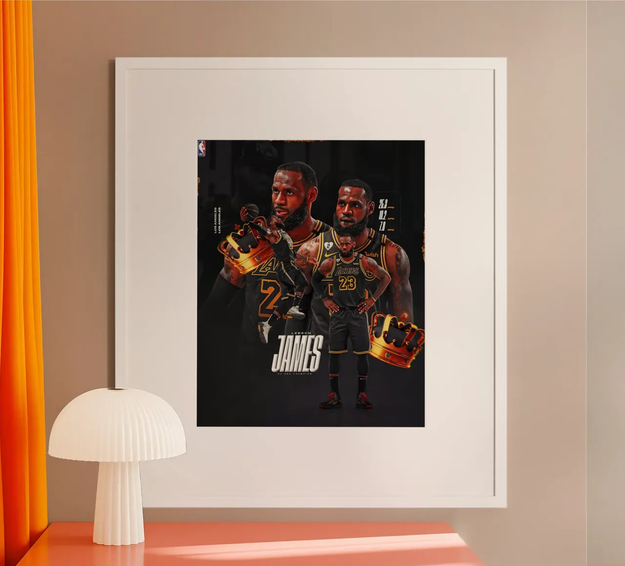 Lebron James poster da Agus Creative