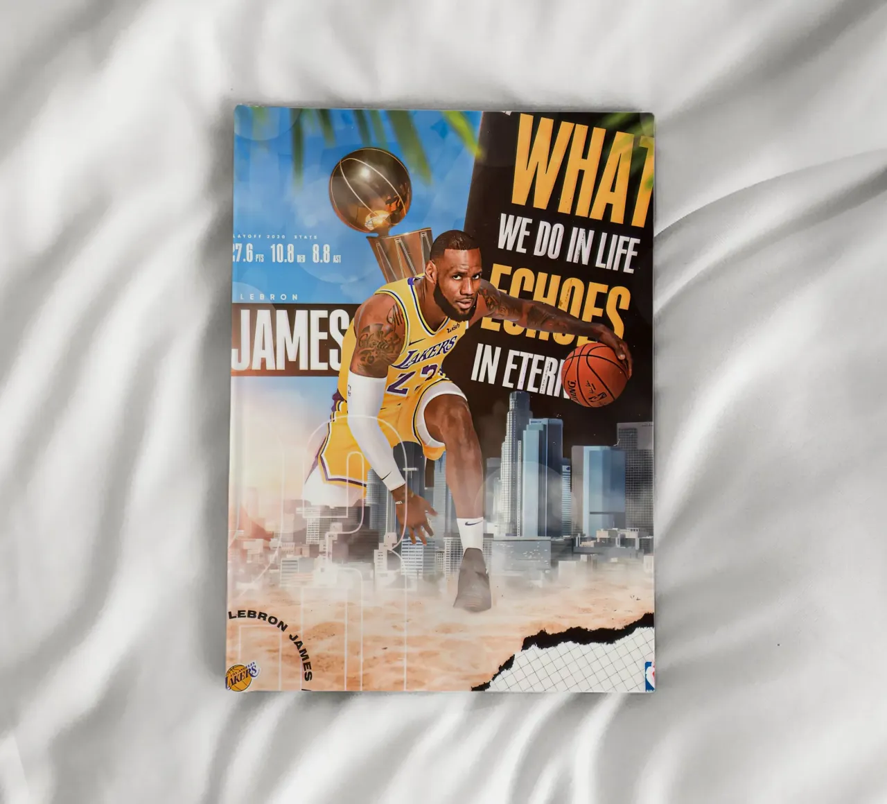 Lebron James notebook by Agus Creative
