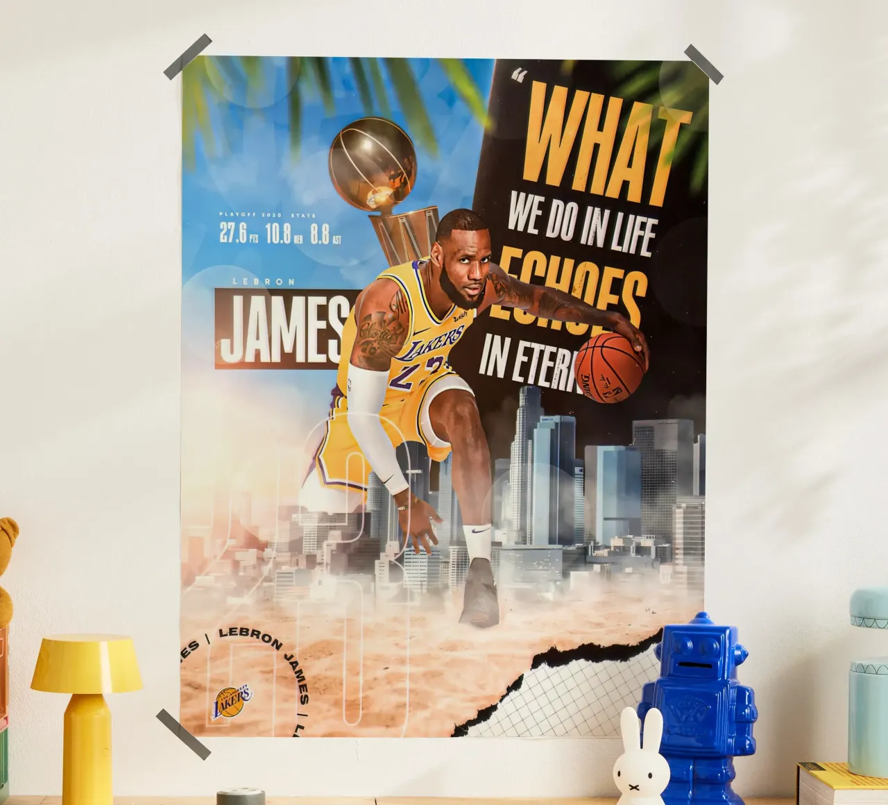 Lebron James poster da Agus Creative