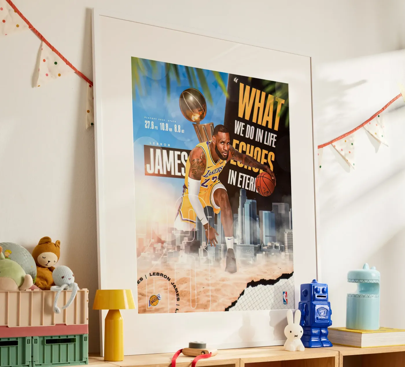 Lebron James poster da Agus Creative