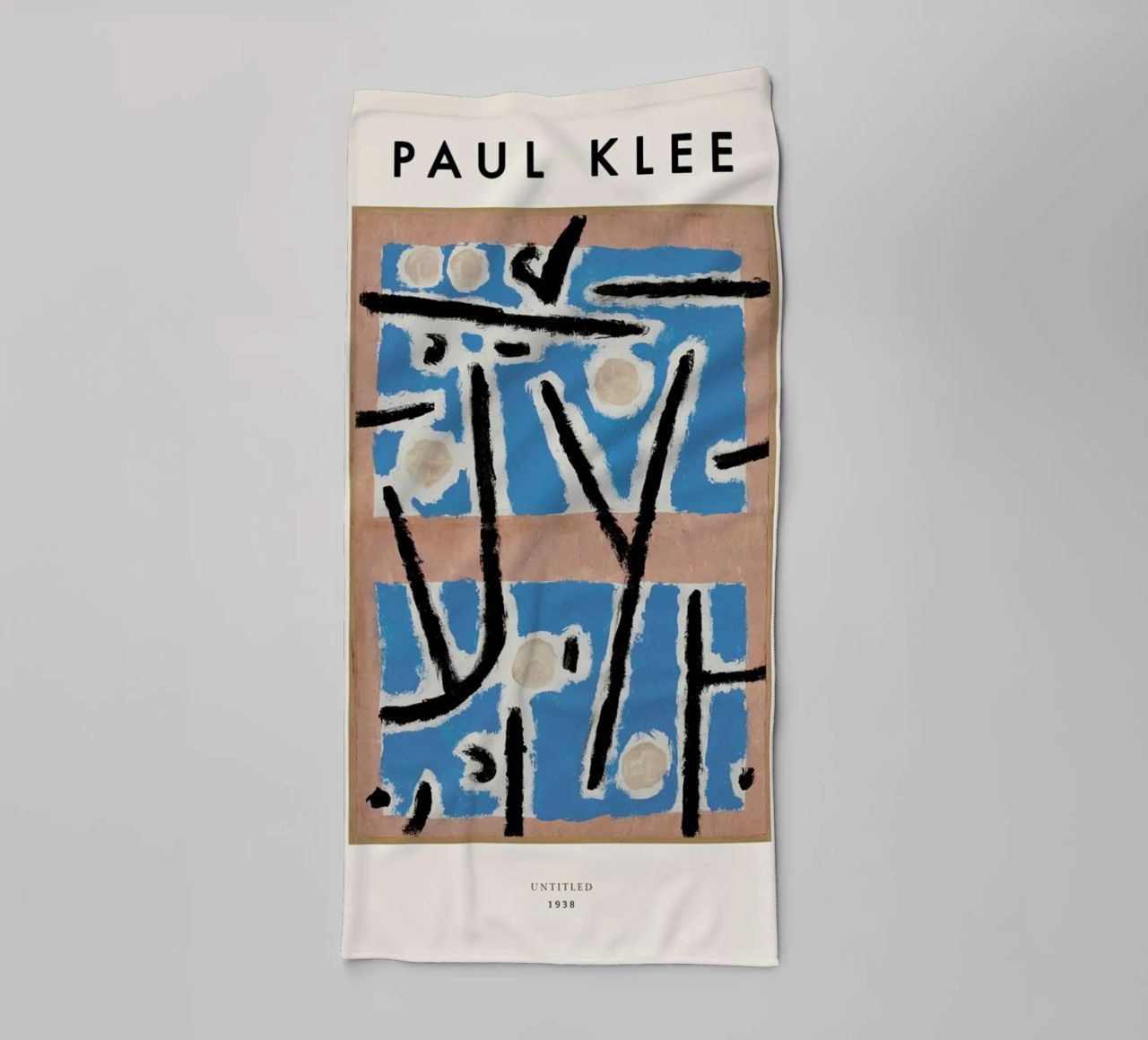 Klee - Untitled Handtuch von ARTOTHEK