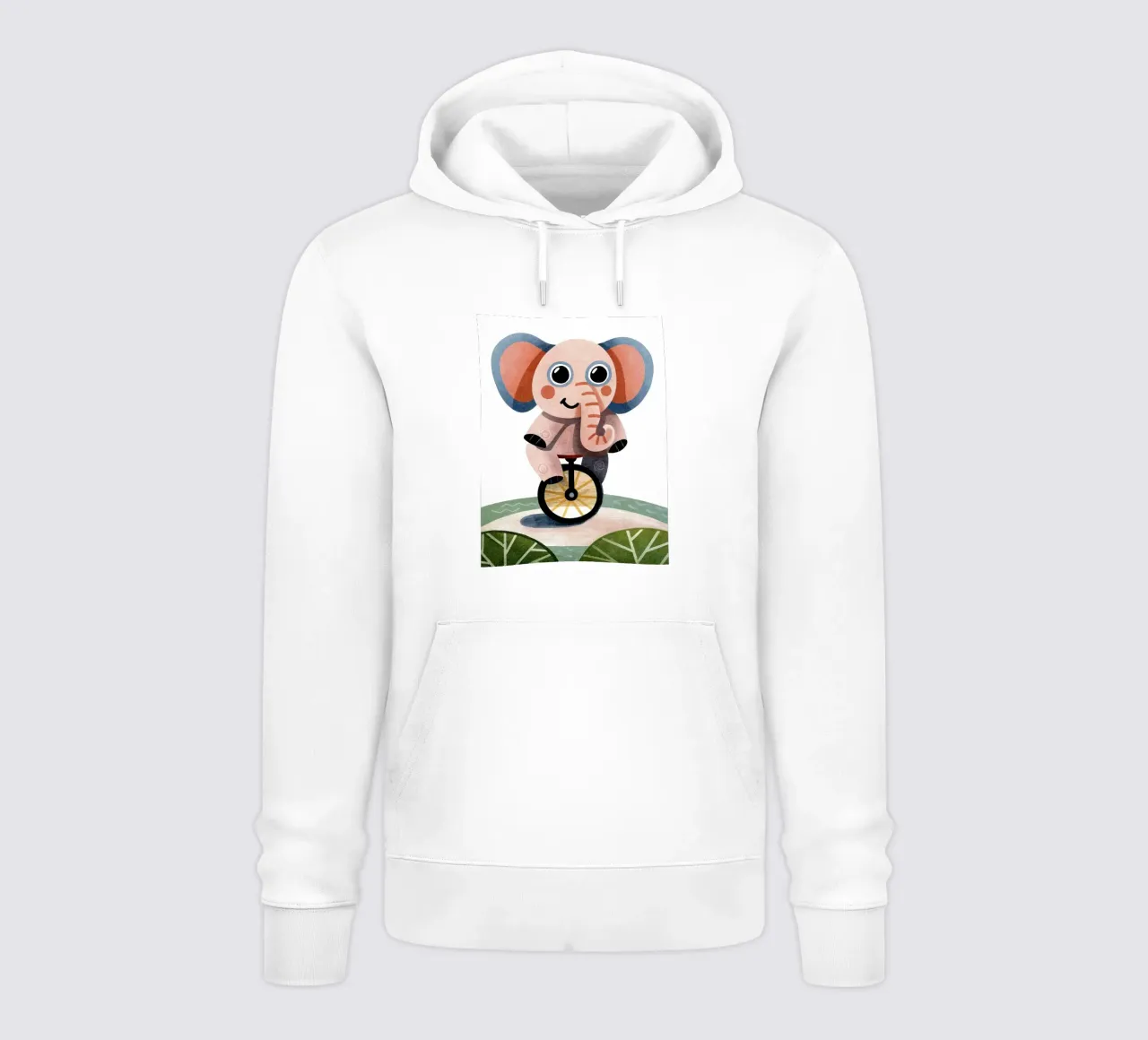elefante elegante felpa con cappuccio da 🐹 BABY ART PRINTS