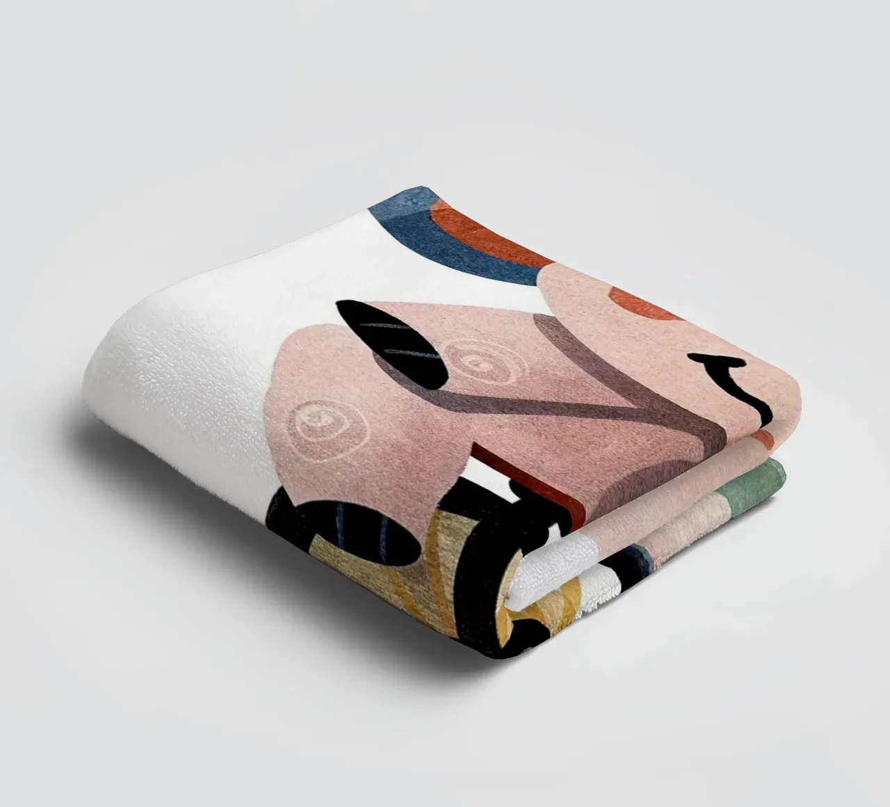 elegant elephant towel by 🐹 BABY ART PRINTS