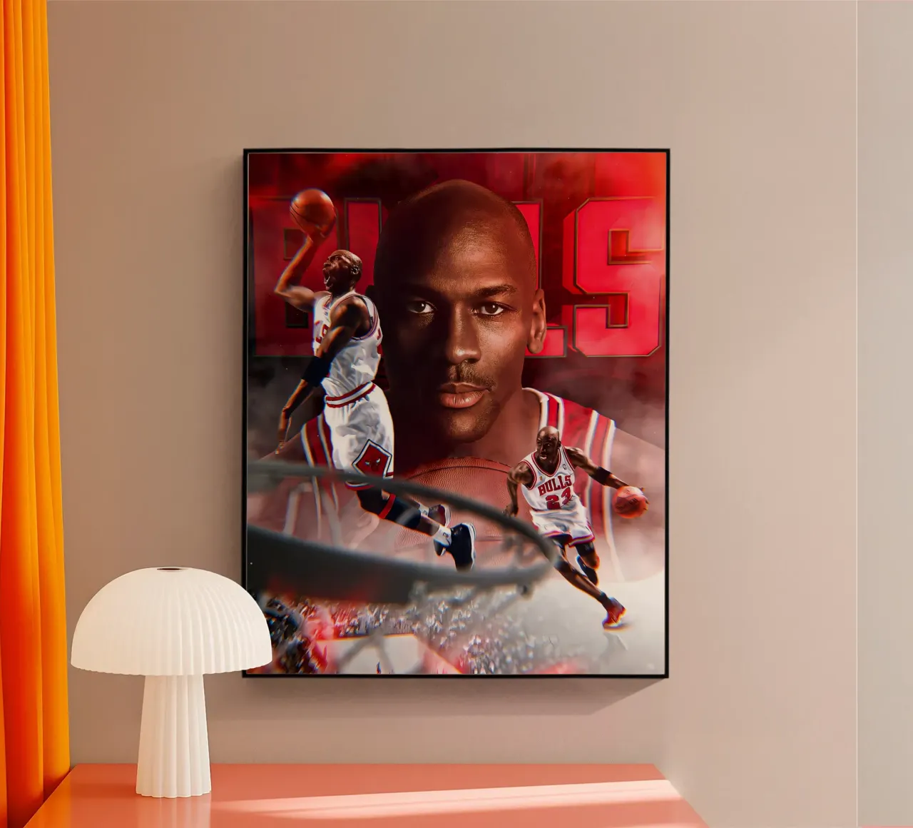 Michael Jordan plexiglass da Agus Creative