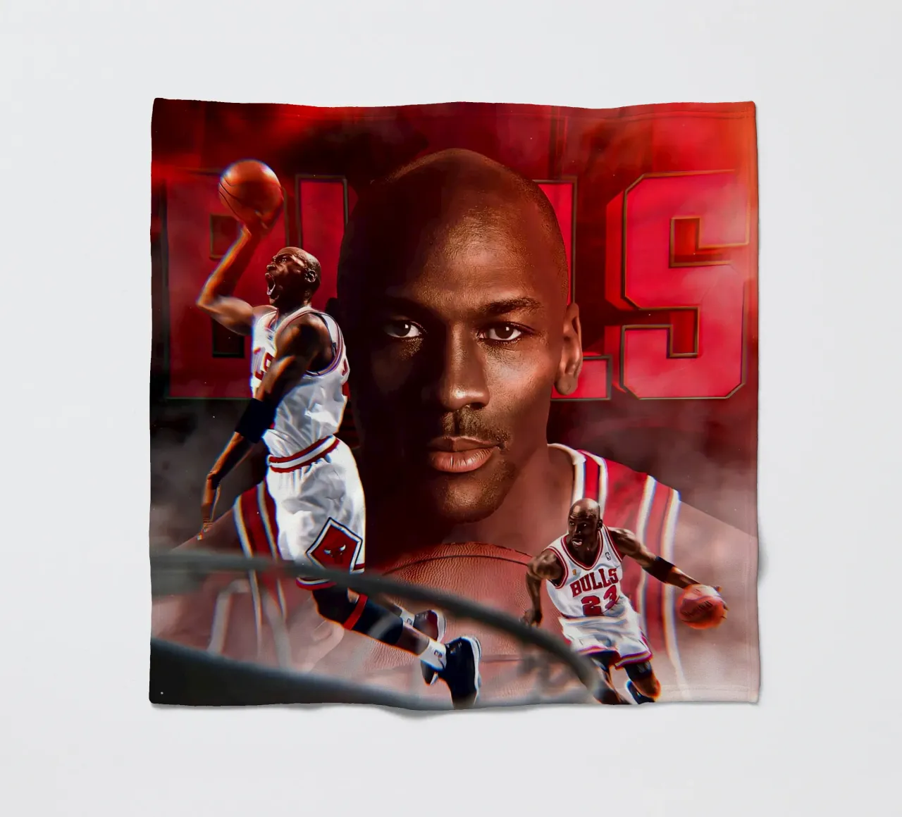Michael Jordan coperta in pile da Agus Creative