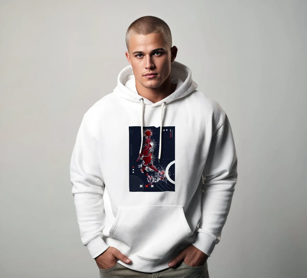 Michael Jordan felpa con cappuccio da Agus Creative