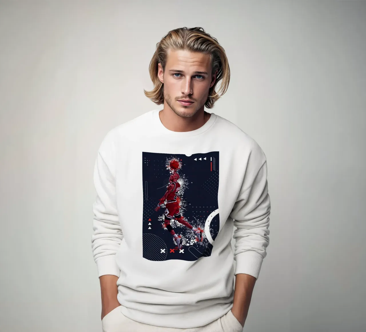 Michael Jordan felpa da Agus Creative