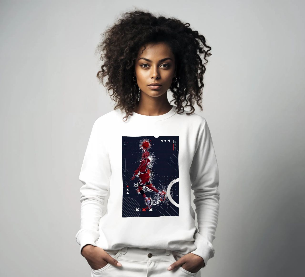 Michael Jordan felpa da Agus Creative