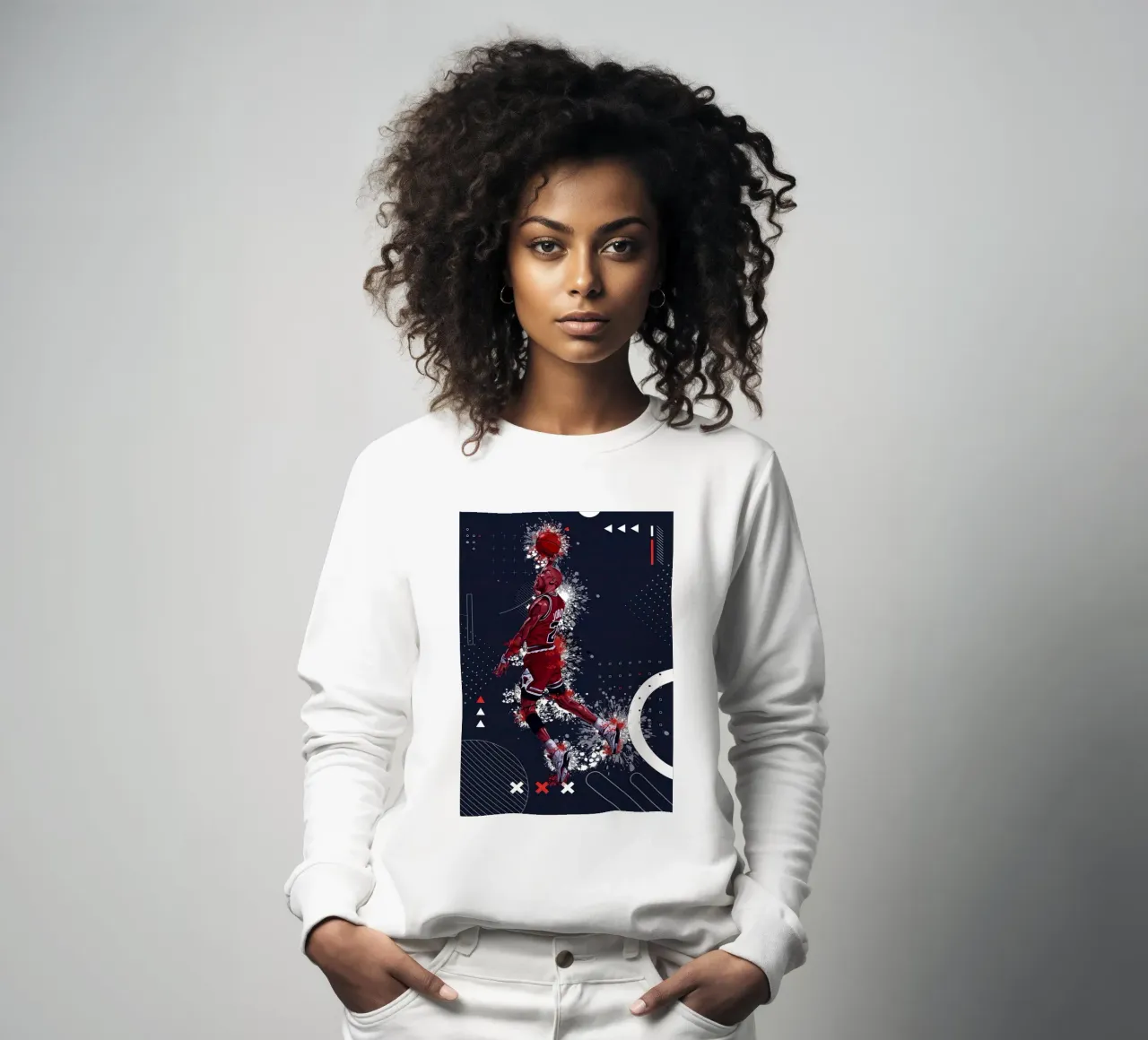 Michael Jordan felpa da Agus Creative