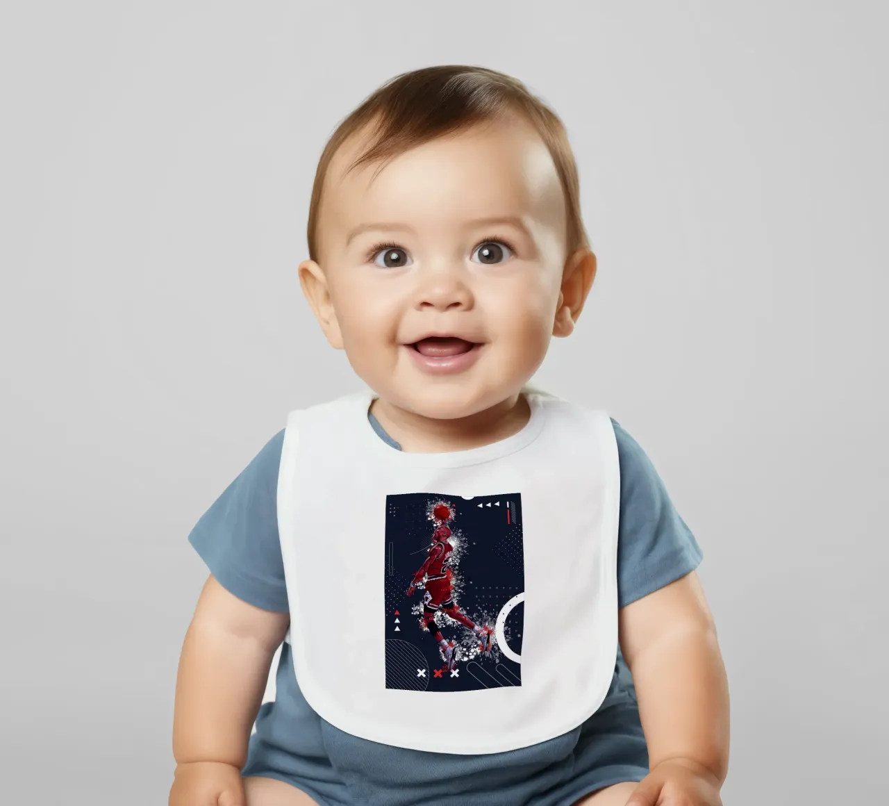 Michael Jordan bavaglino da Agus Creative