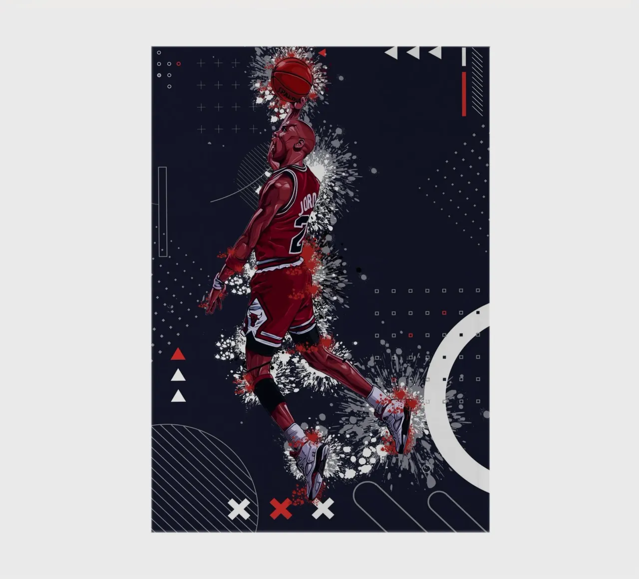 Michael Jordan notitieboek van Agus Creative