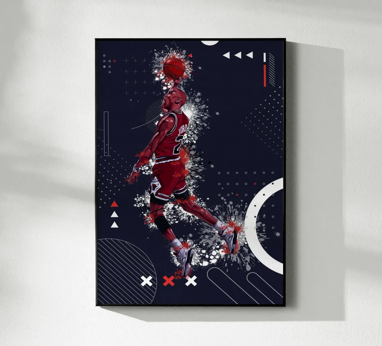 Michael Jordan plexiglass da Agus Creative