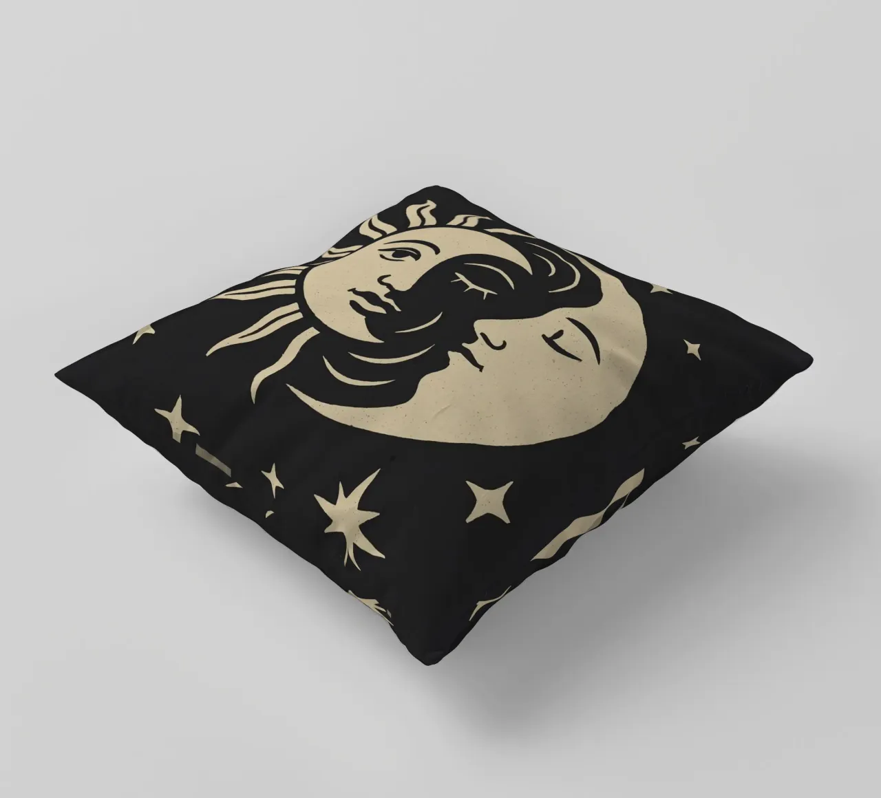 Sun And Moon cuscino da treechild