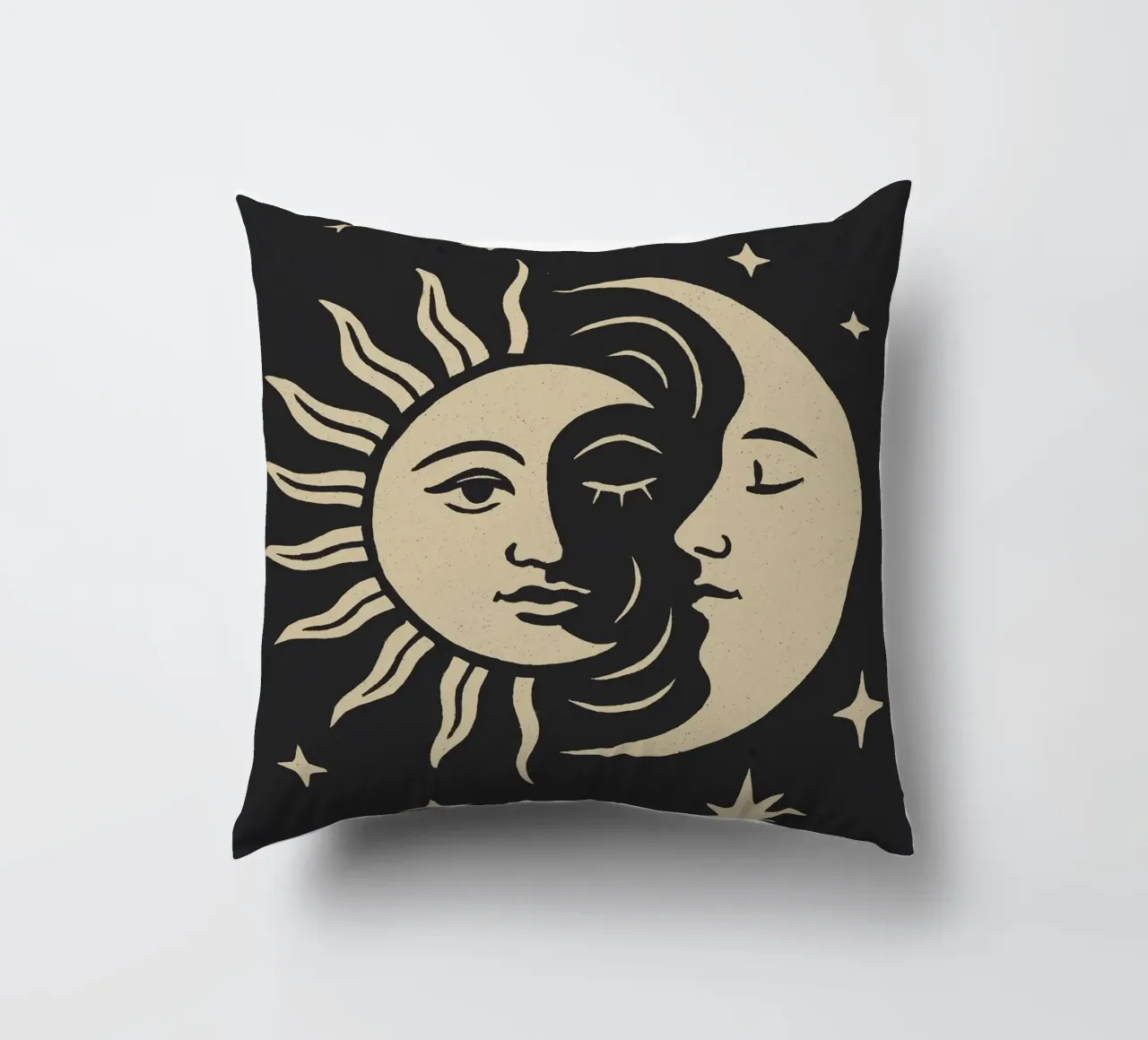 Sun And Moon cuscino da treechild
