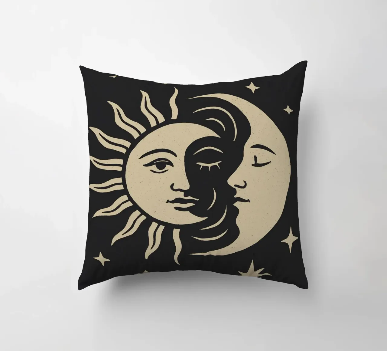 Sun And Moon cuscino da treechild