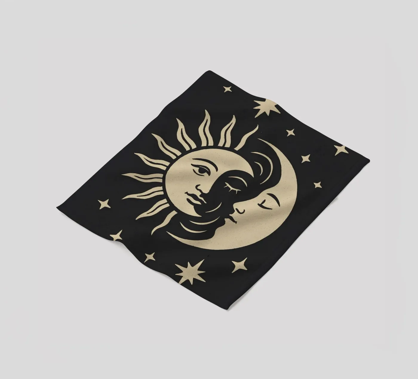 Sun And Moon Fleecedecke von treechild