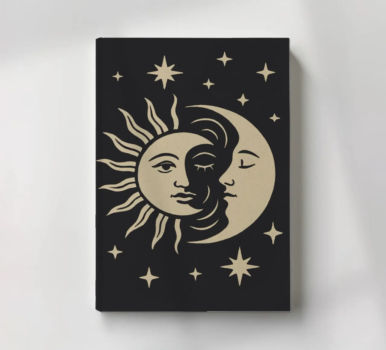 Sun And Moon notebook by treechild