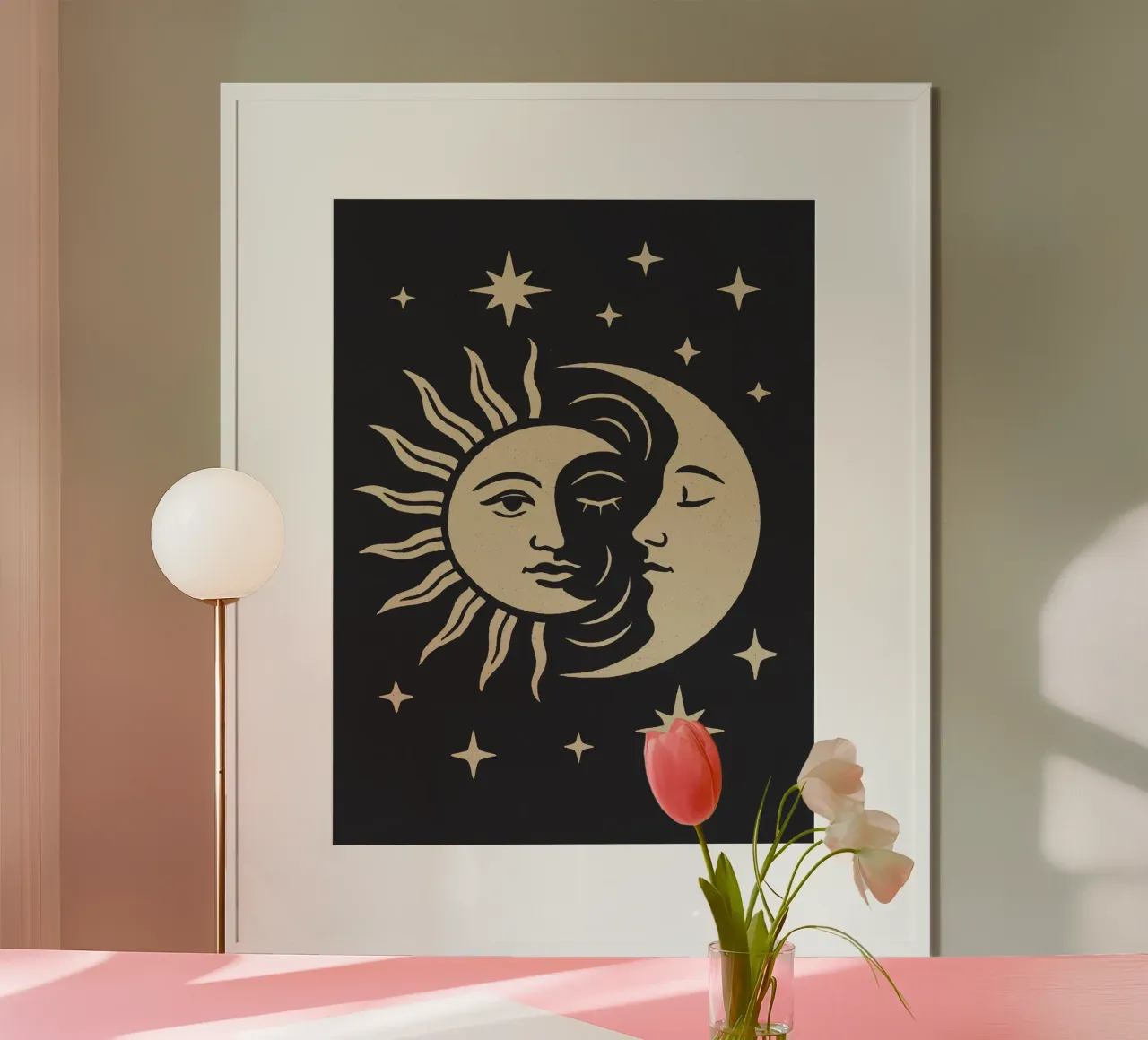 Sun And Moon carta hahnemühle da treechild
